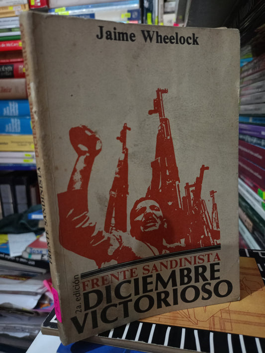 DICIEMBRE VICTORIOSO POR FRENTE SANDINISTA USADO NOVELA LITERARIO 305