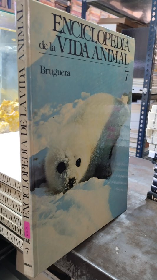ENCICLOPEDIA DE LA VIDA ANIMAL 7 LIBRO USADO BIOLOGIA ALDAMA