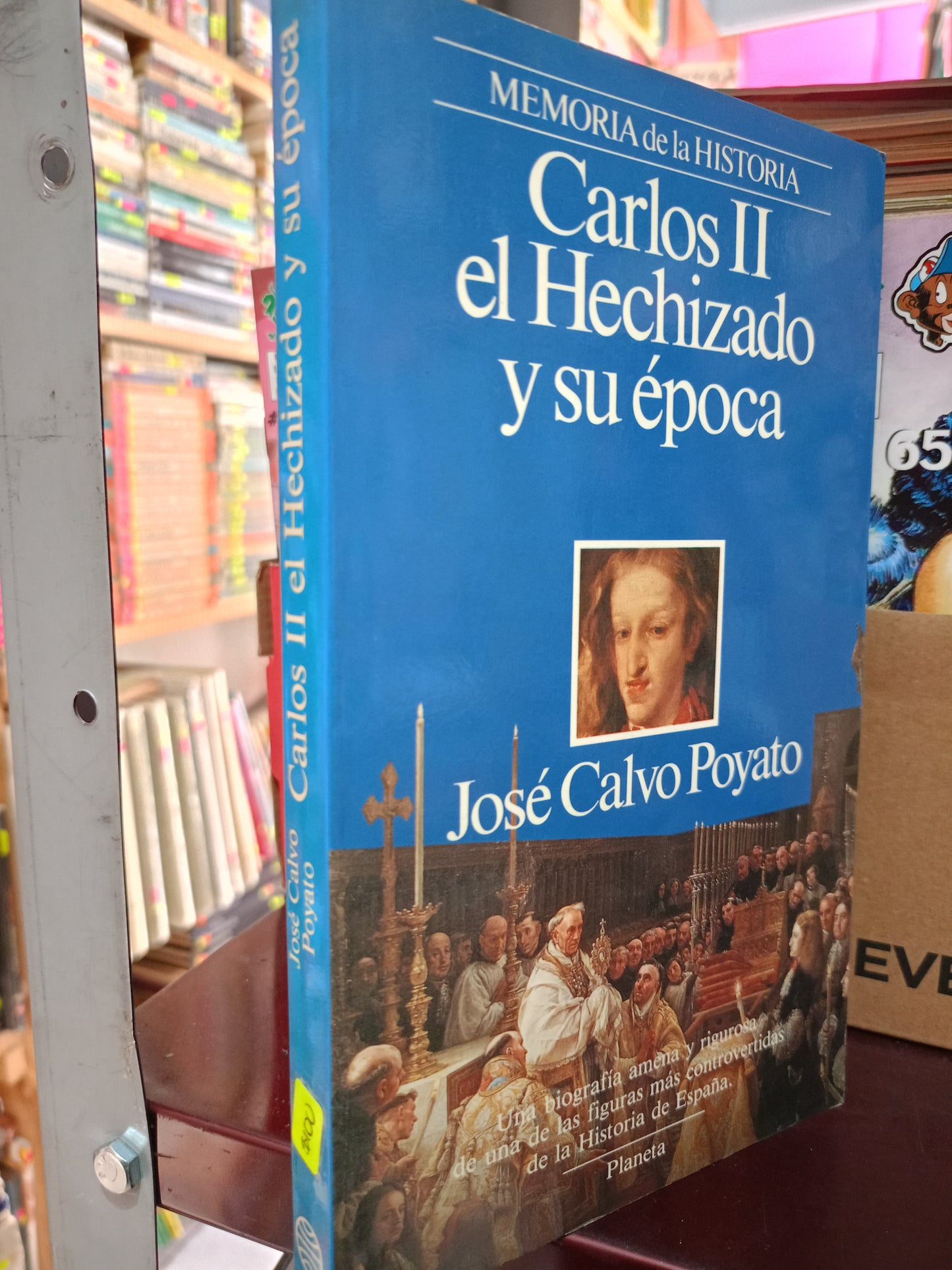 CARLOS II EL HECHIZADO Y SU EPOCA POR JOSE CALVO POYATO USADO HISTORIA LITERARIO 305