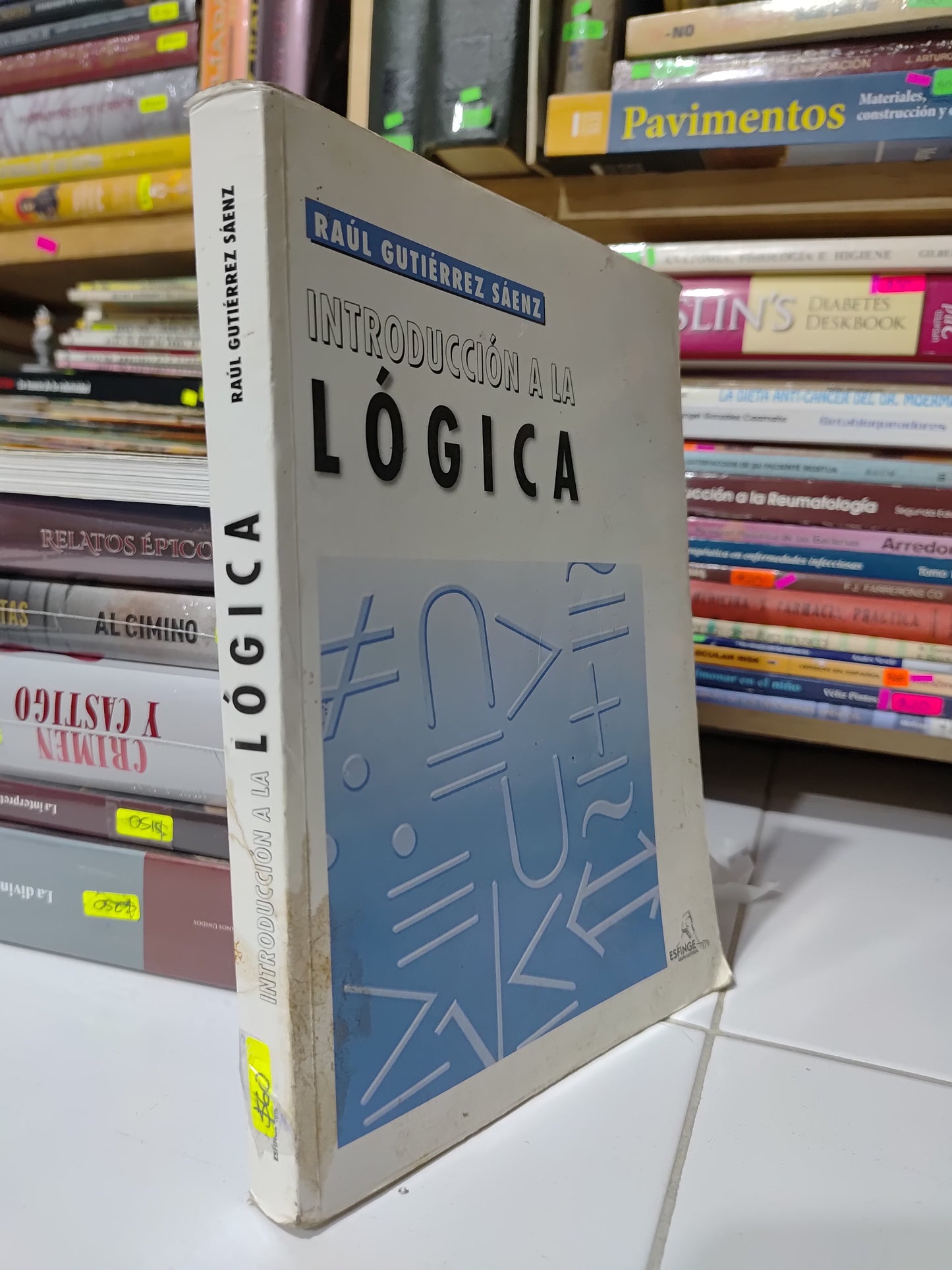 INTRODUCCION A LA LOGICA POR RAUL GUTIERRREZ SAENZ USADO SOCIOLOGIA JUAREZ
