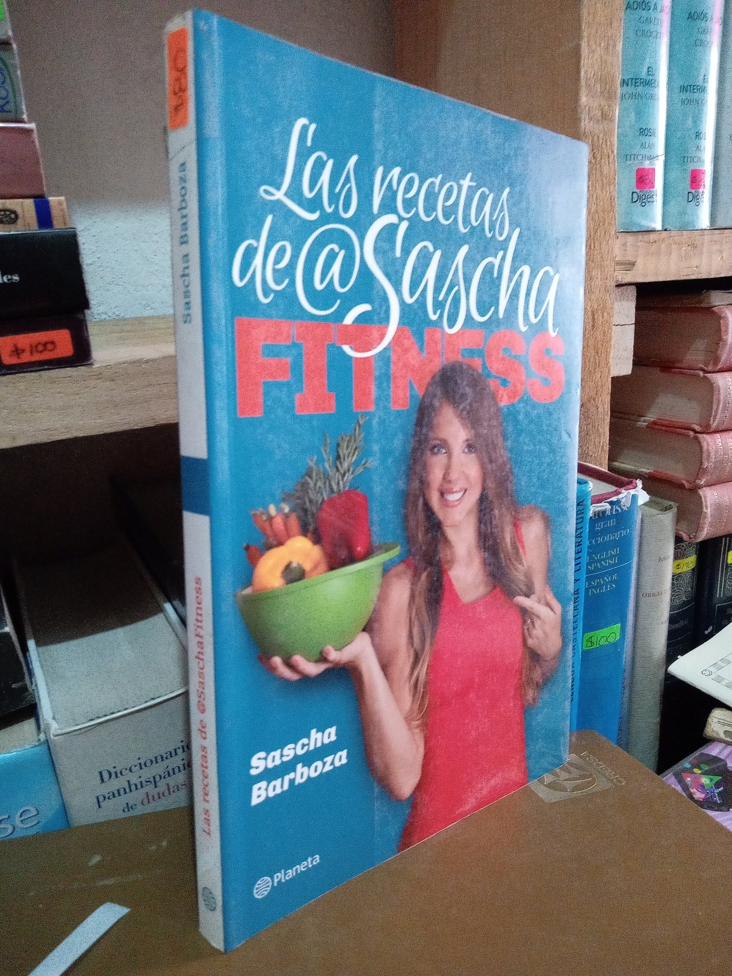 LAS RECETAS DE LA SASCHA FITNESS SASHA BARBOZA USADO COCINA LITERARIO #305
