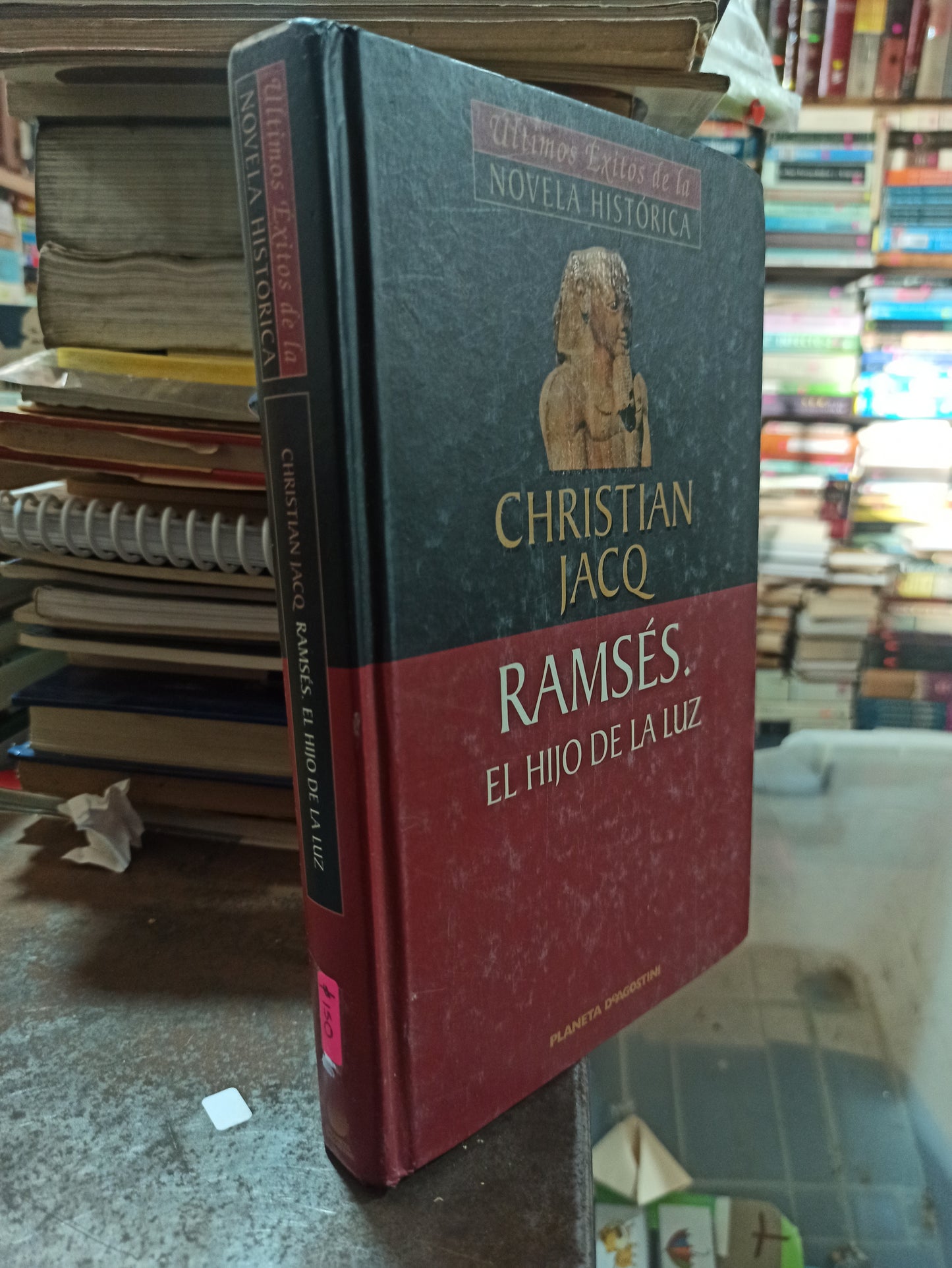 RAMSES EL HIJO DE LA LUZ POR CHRISTIAN JACQ USADO NOVELAS ALDAMA
