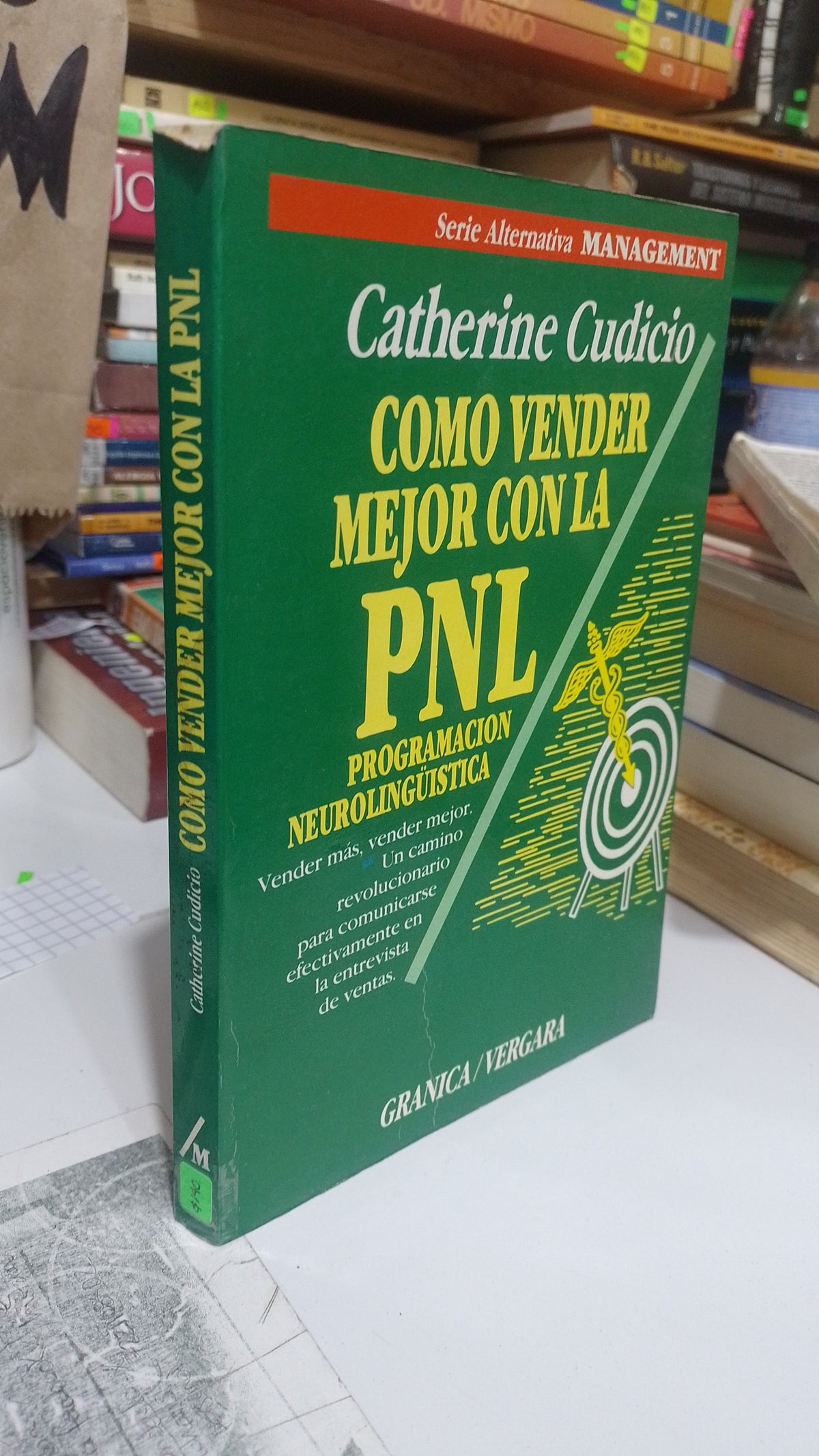 COMO VENDER MEJOR CON LA PNL POR CATHERINE CUDICIO USADO SUPERACION PERSONAL JUAREZ 507