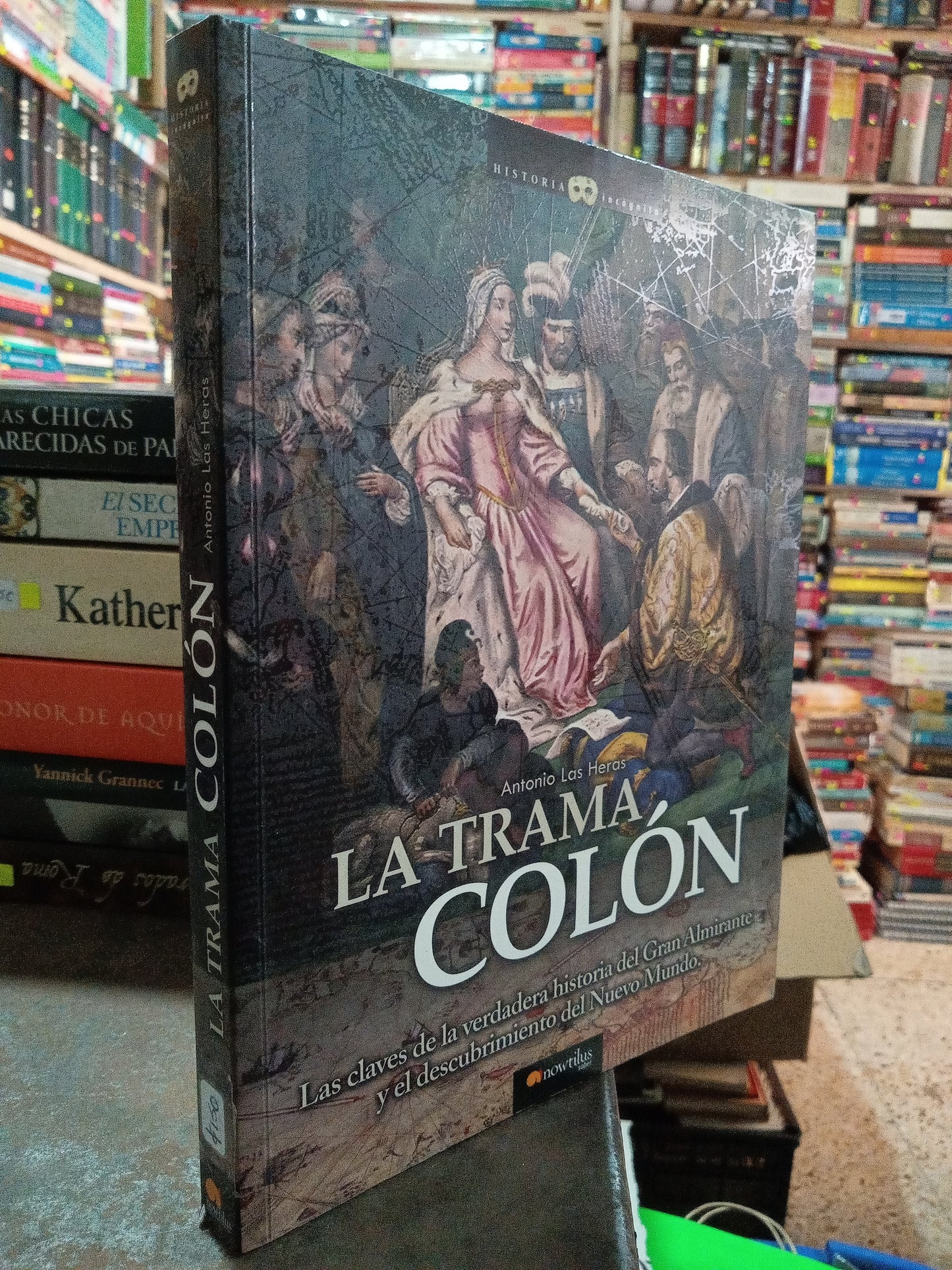LA TRAMA COLON POR ANTONIO LAS HERAS USADO NOVELA ALDAMA