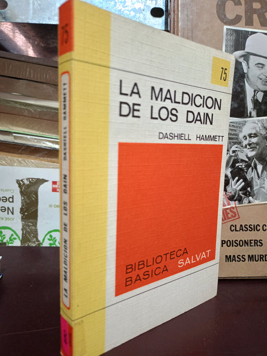 LA MALDICIÓN DE LOS DAIN DASHIELL HAMMETT USADO NOVELA LITERARIO 305