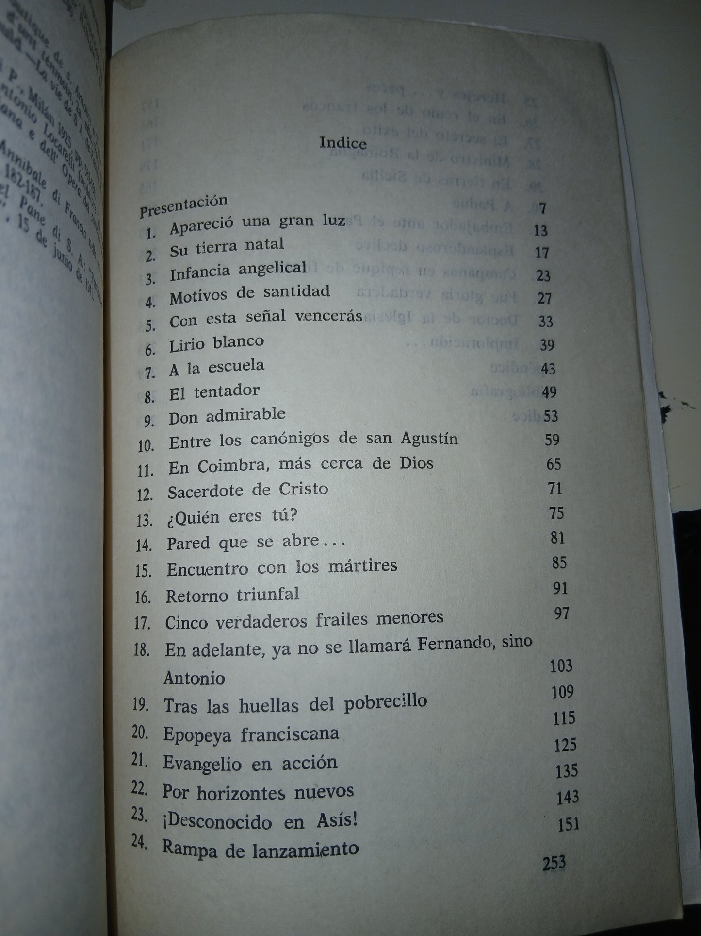 SAN ANTONIO DE PADUA POR CONSTANTINO DI VICO USADO RELIGIÓN LITERARIO 207
