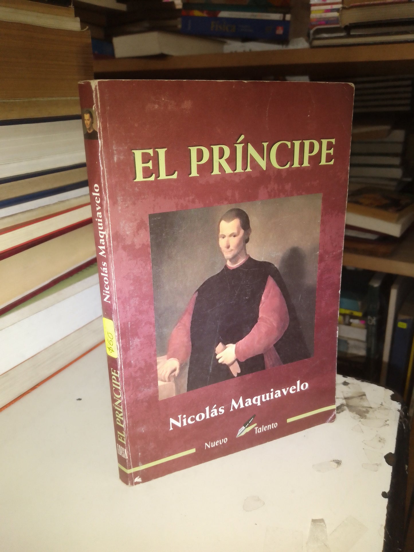 EL PRÍNCIPE POR NICOLÁS MAQUIAVELO USADO NOVELA LITERARIO 207
