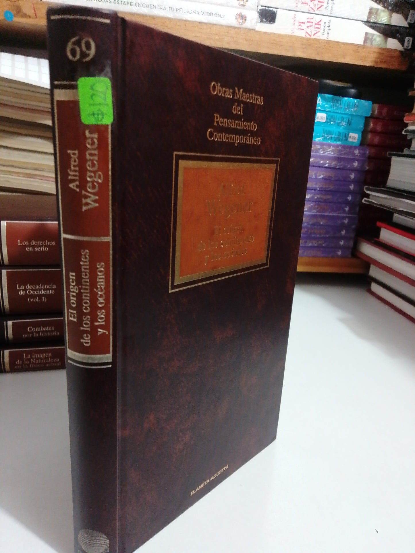 EL ORIGEN DE LOS CONTINENTES Y LOS OCEANOS POR ALFRED WEGENER USADO NOVELA JUAREZ