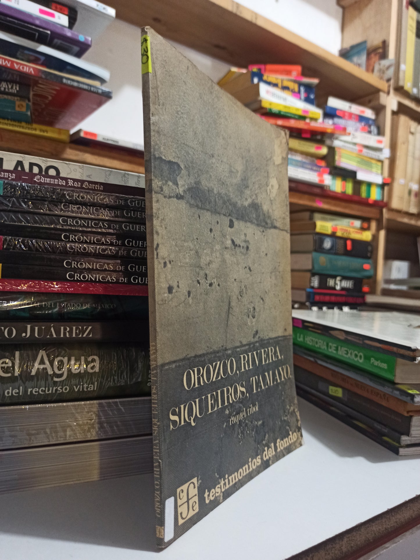 OROZCO RIVERA SIQUEIROS TAMAYO POR RAQUEL TIBOL USADO HISTORIA JUÁREZ