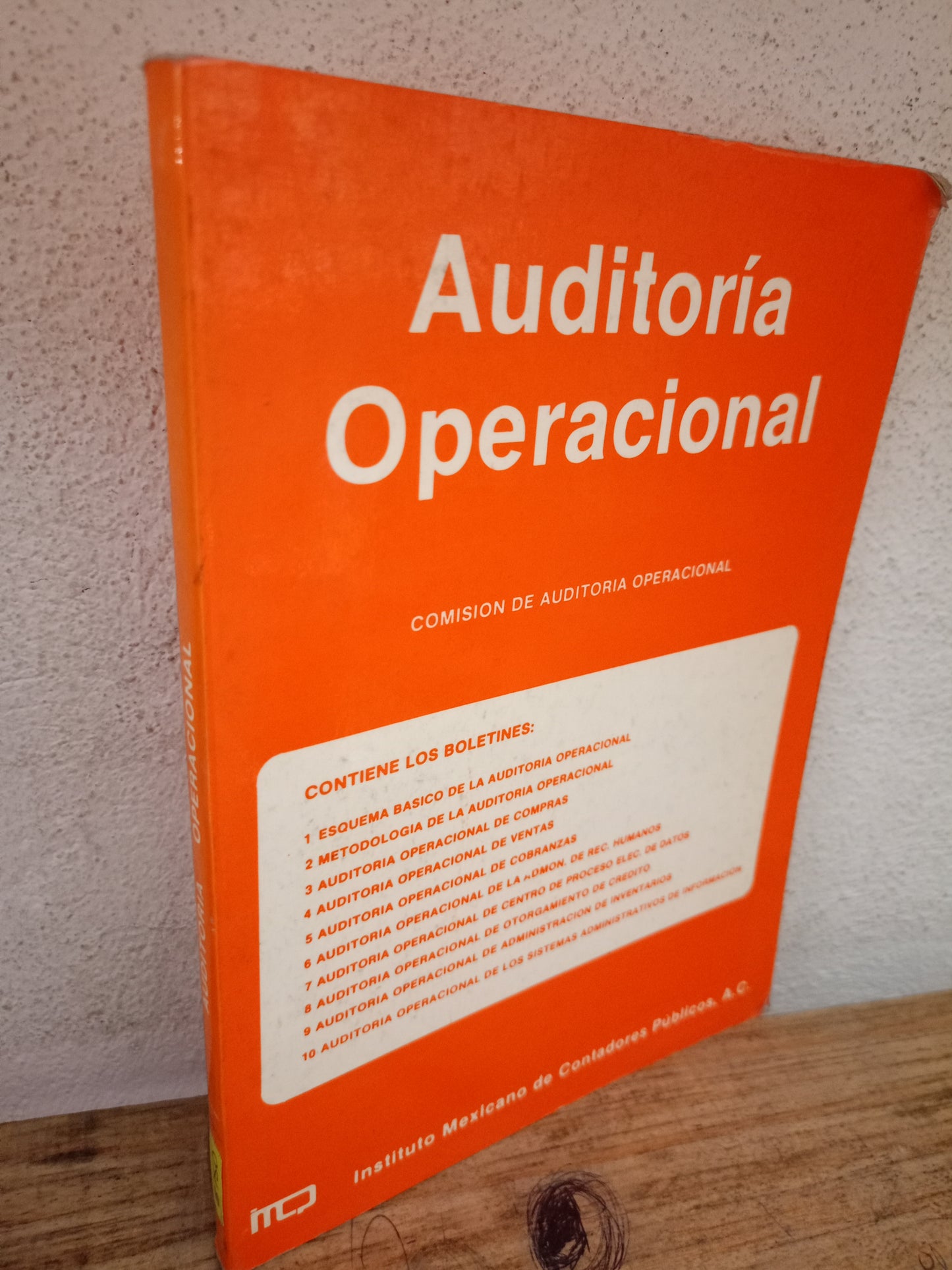 AUDITORÍA OPERACIONAL COMISIÓN DE AUDITORÍA OPERACIONAL USADO ADMINISTRACIÓN LITERARIO 305