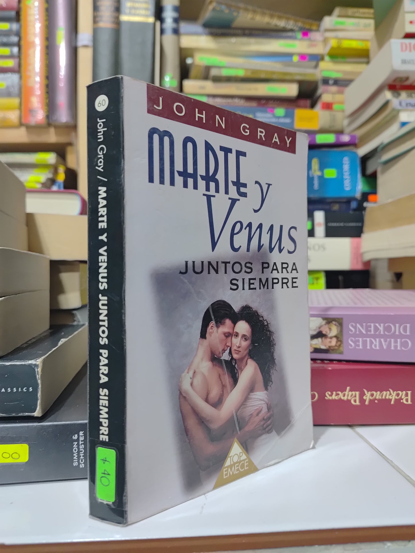 MARTES Y VENUS JUNTOS PARA SIEMPRE POR JOHN GRAY USADO NOVELAS JUAREZ
