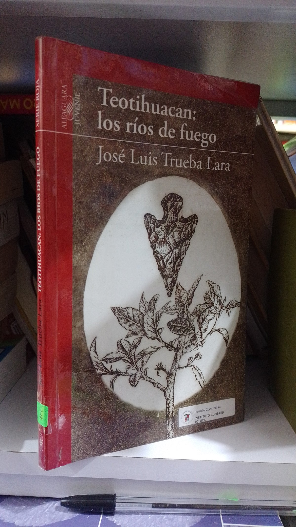 TEOTIHUACAN LOS RIOS DEL FUEGO POR JOSE LUIS TRUEBA LARA USADO NOVELA JUAREZ 506