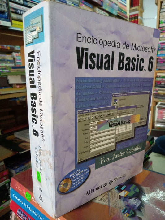 ENCICLOPEDIA DE MICROSOFT VISUAL BASIC 6 POR FCO JAVIER CEBALLOS USADO COMPUTACION LITERARIO 207