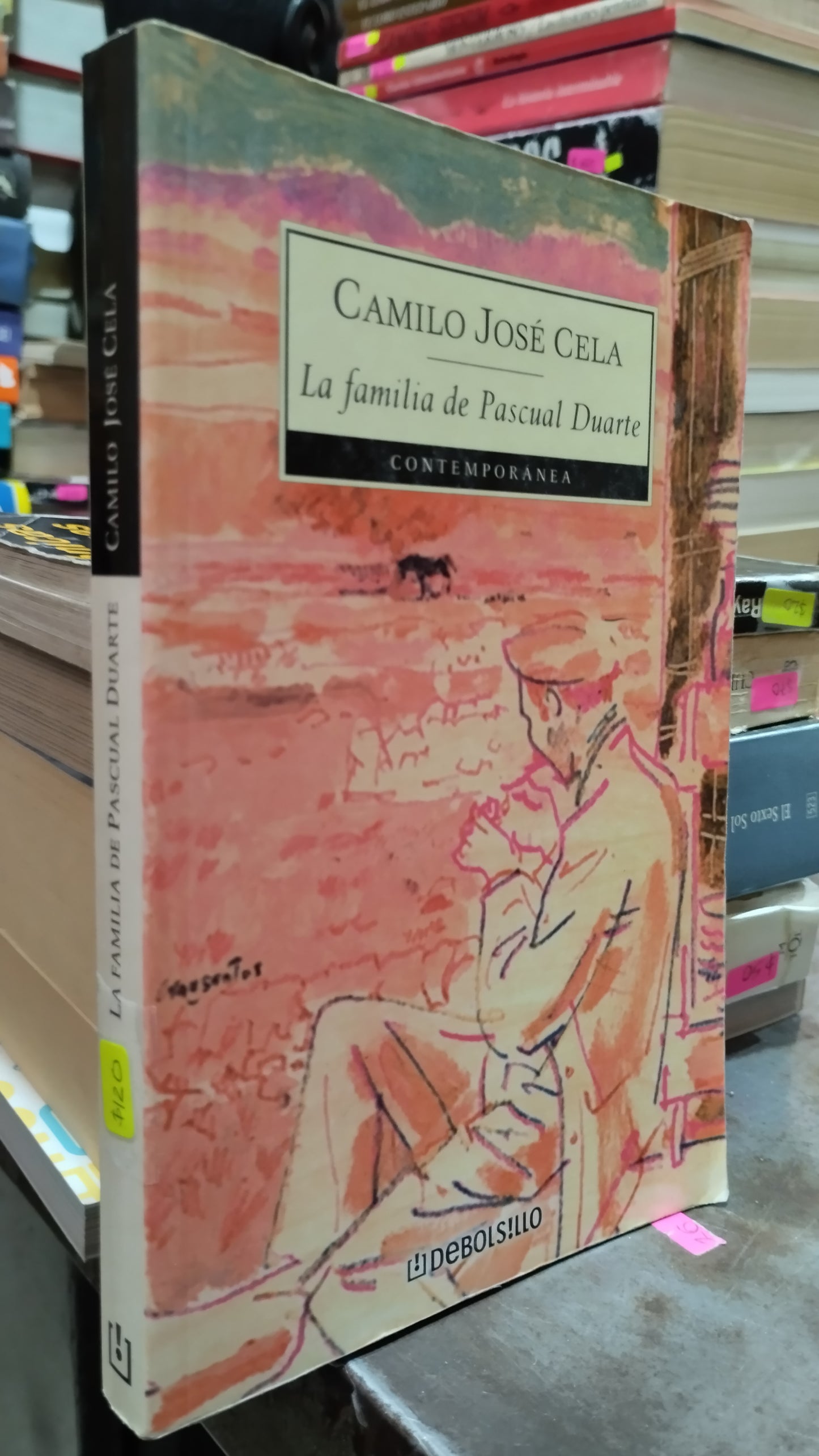 LA FAMILIA DE PASCUAL DUARTE POR CAMILO JOSE CELA LIBRO USADO NOVELAS ALDAMA