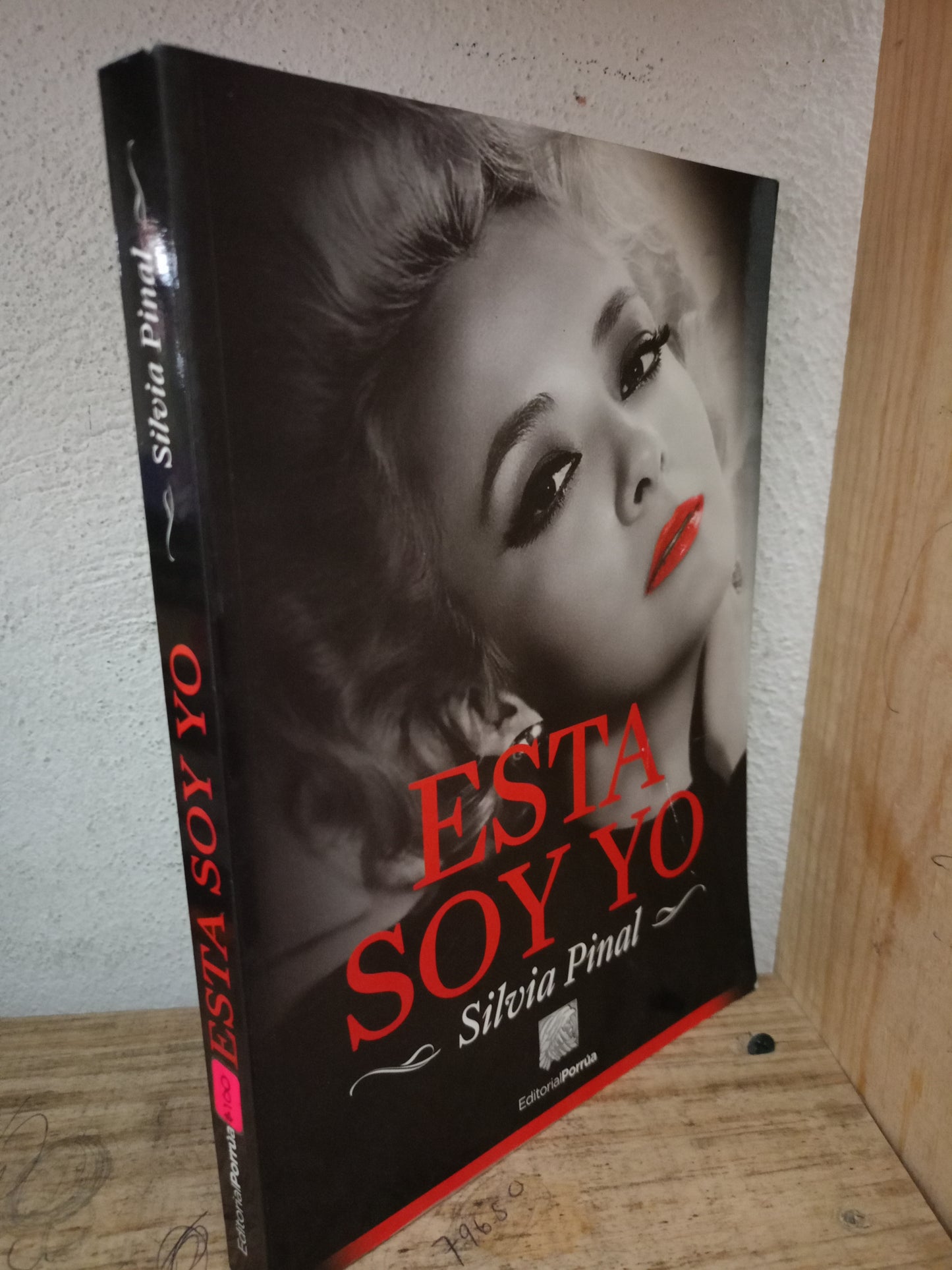 ESTA SOY YO SILVIA PINAL USADO NOVELA LITERARIA 305
