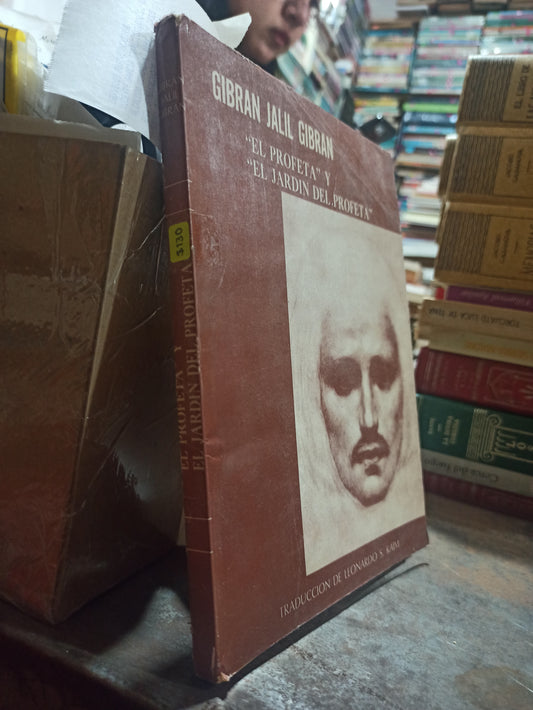 EL PROFETA Y EL JARDIN DEL PROFETA POR GIBRAN JALIL GIBRAN USADO ANTIGUOS ALDAMA
