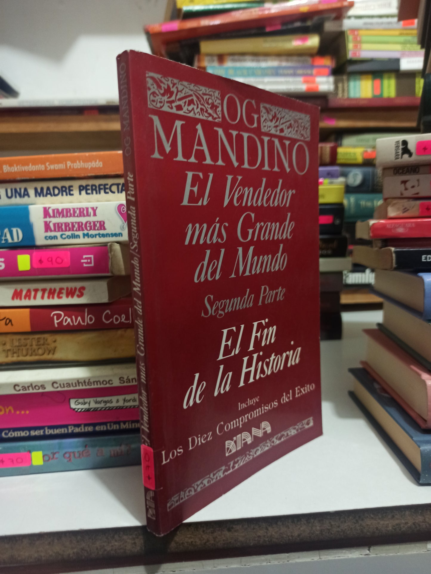 EL VENDEDOR MÁS GRANDE DEL MUNDO SEGUNDA PARTE POR OG MANDINO USADO SUPERACIÓN PERSONAL JUÁREZ