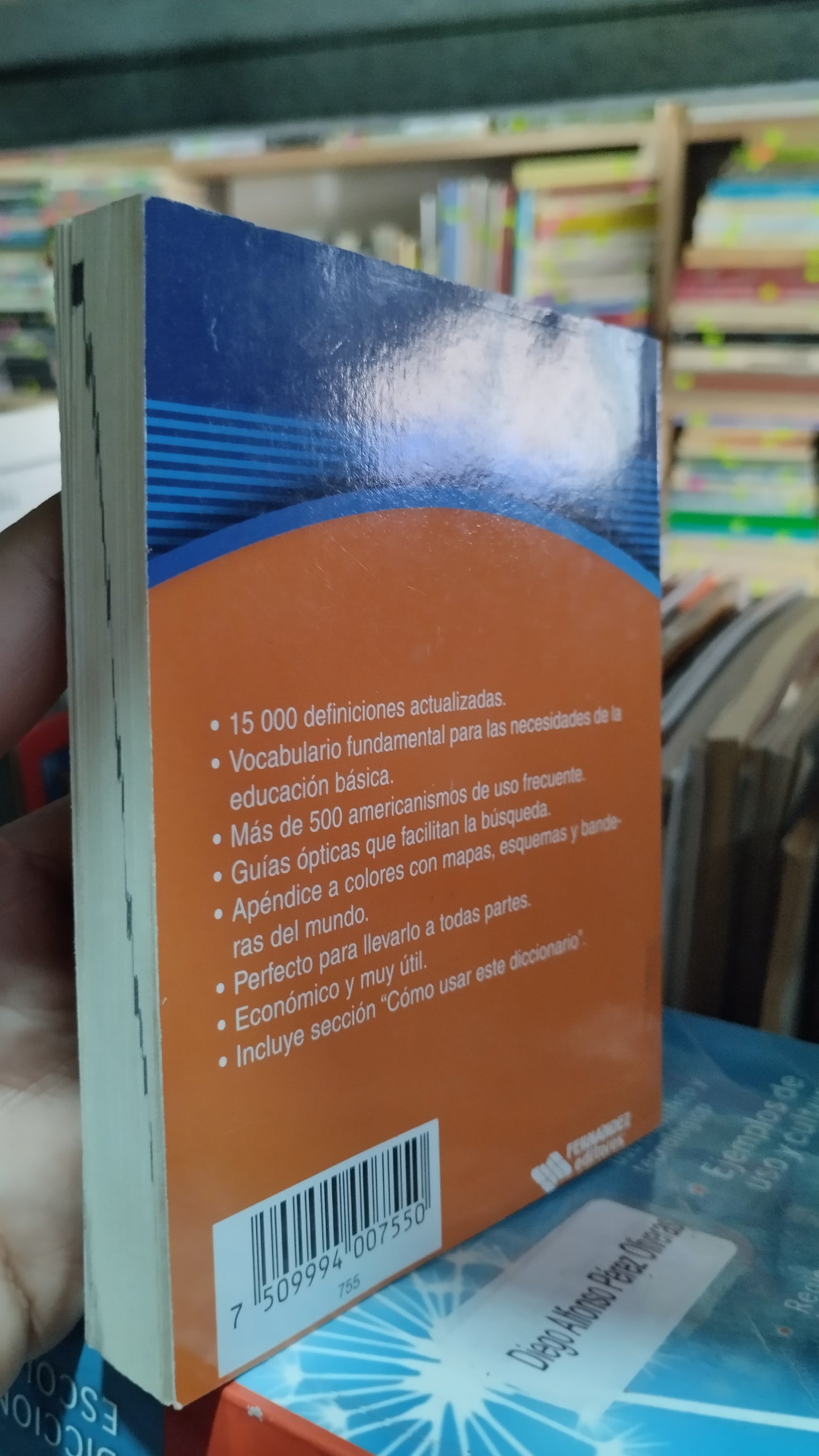 DICCIONARIO ACADEMIA PRACTICO ESCOLAR POR FERNANDEZ EDITORES LIBRO USADO EDUCACIÓN ALDAMA