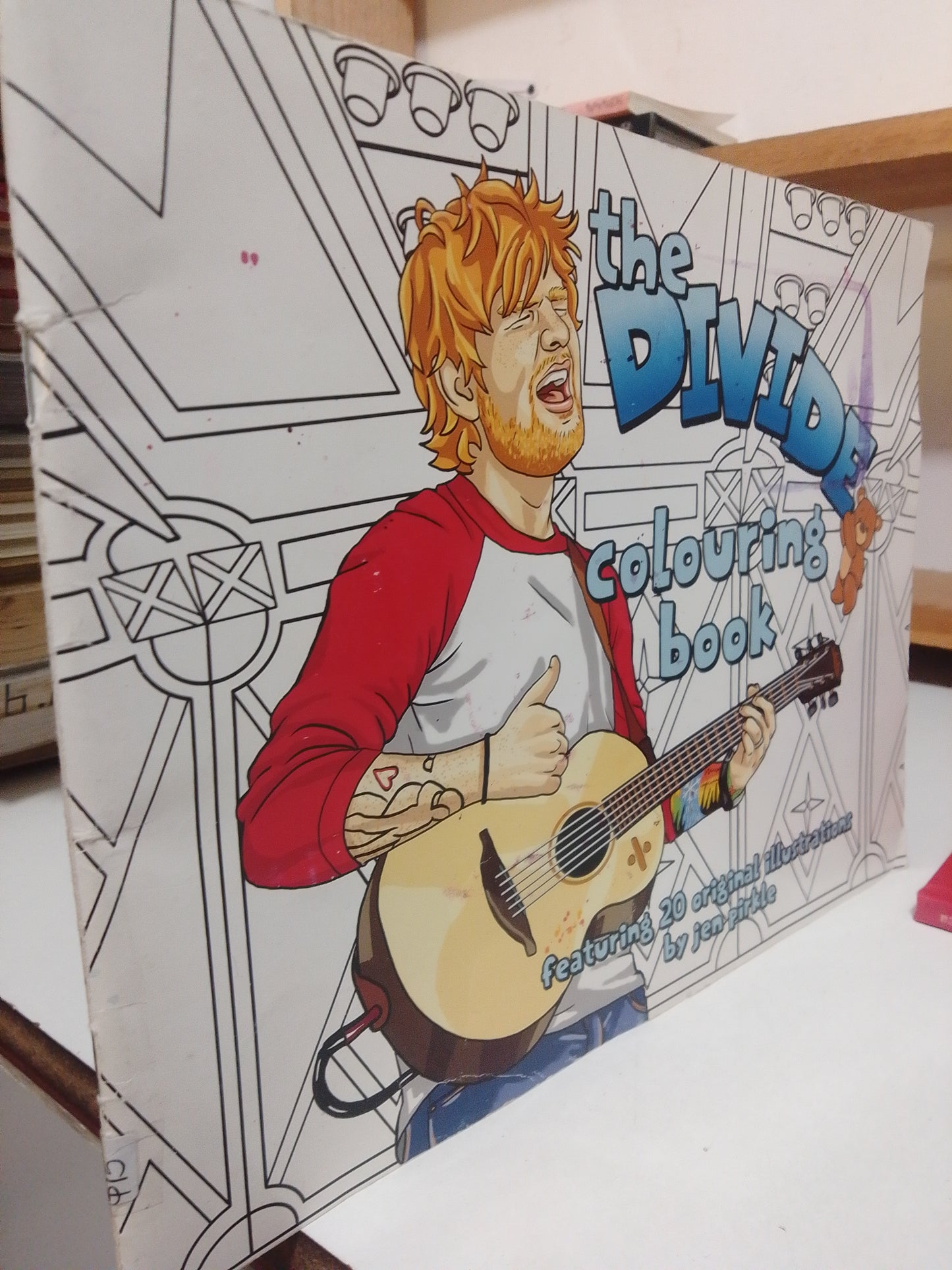 THE DIVIDE COLOURING BOOK LIBRO PARA COLOREAR  USADO INFANTIL JUAREZ