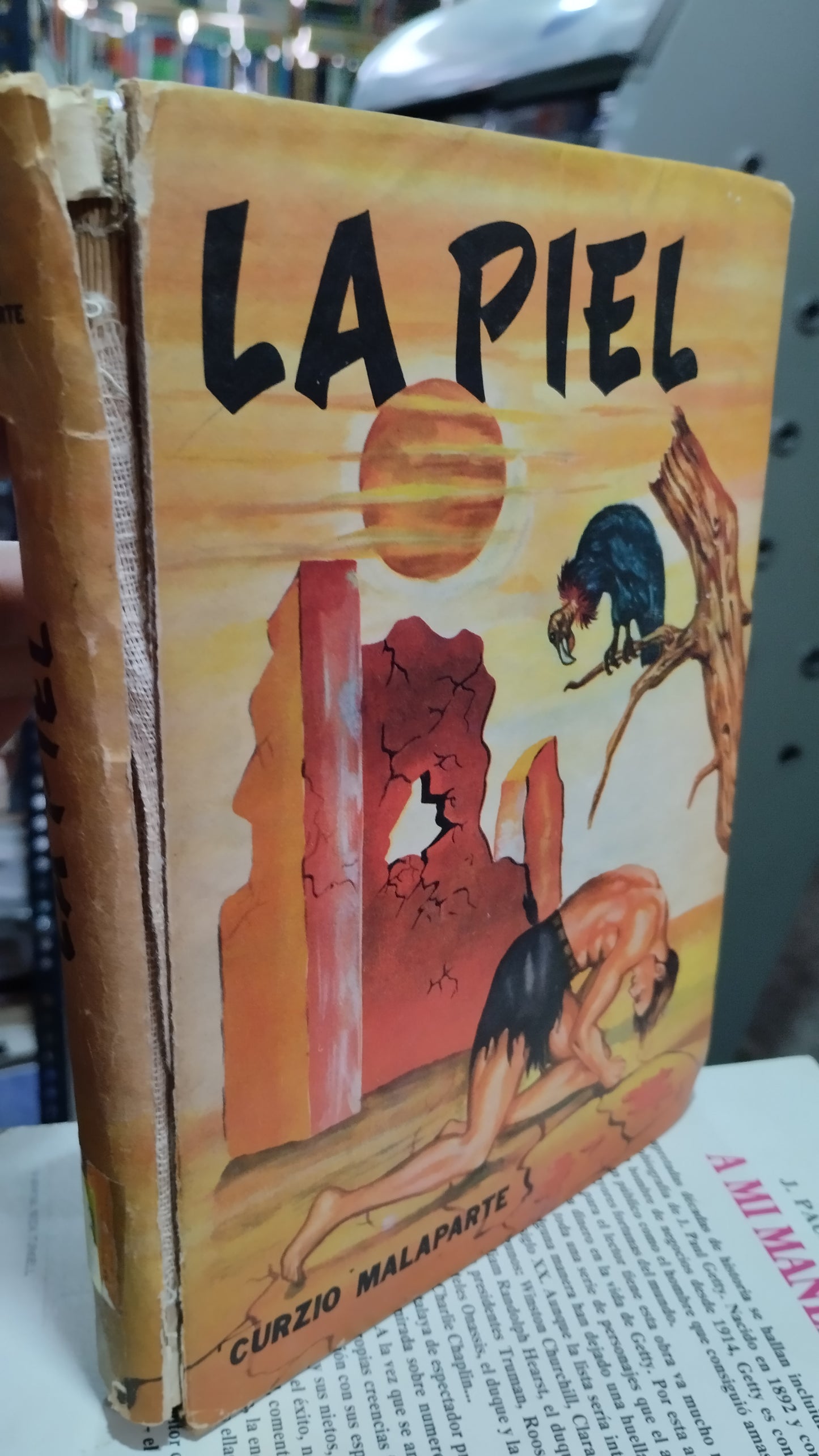 LA PIEL POR CURZIO MALAPARTE LIBRO USADO NOVELAS ALDAMA