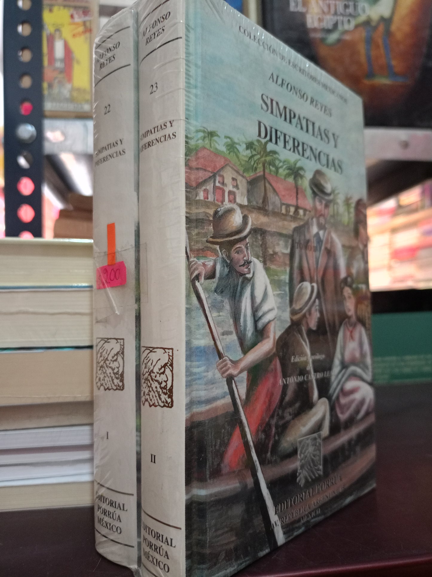 SIMPATIAS Y DIFERENCIAS POR ALFONSO REYES TOMO I Y II NUEVO LITERARIO 305