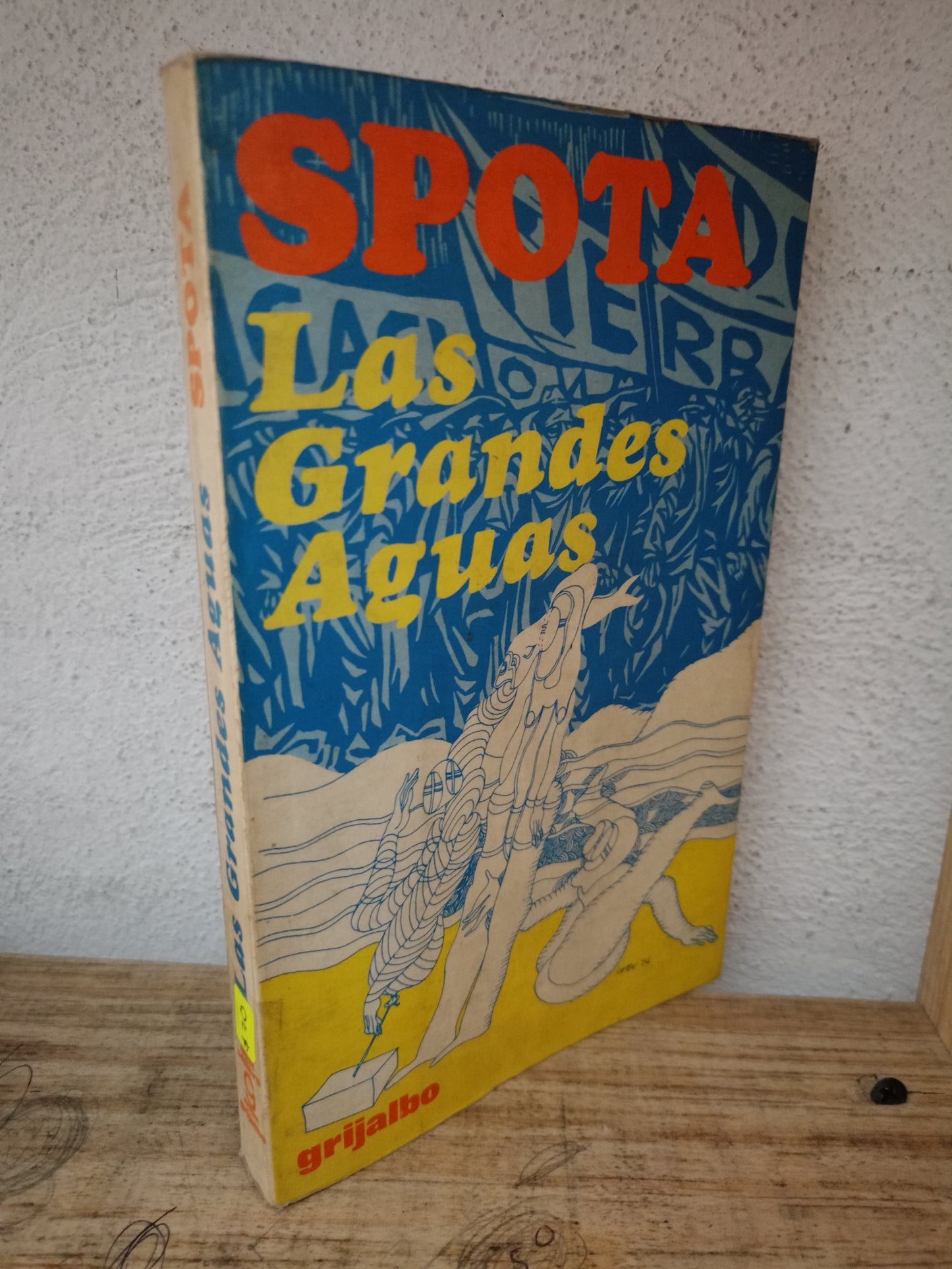 LAS GRANDES AGUAS SPOTA USADO NOVELA LITERARIO 305