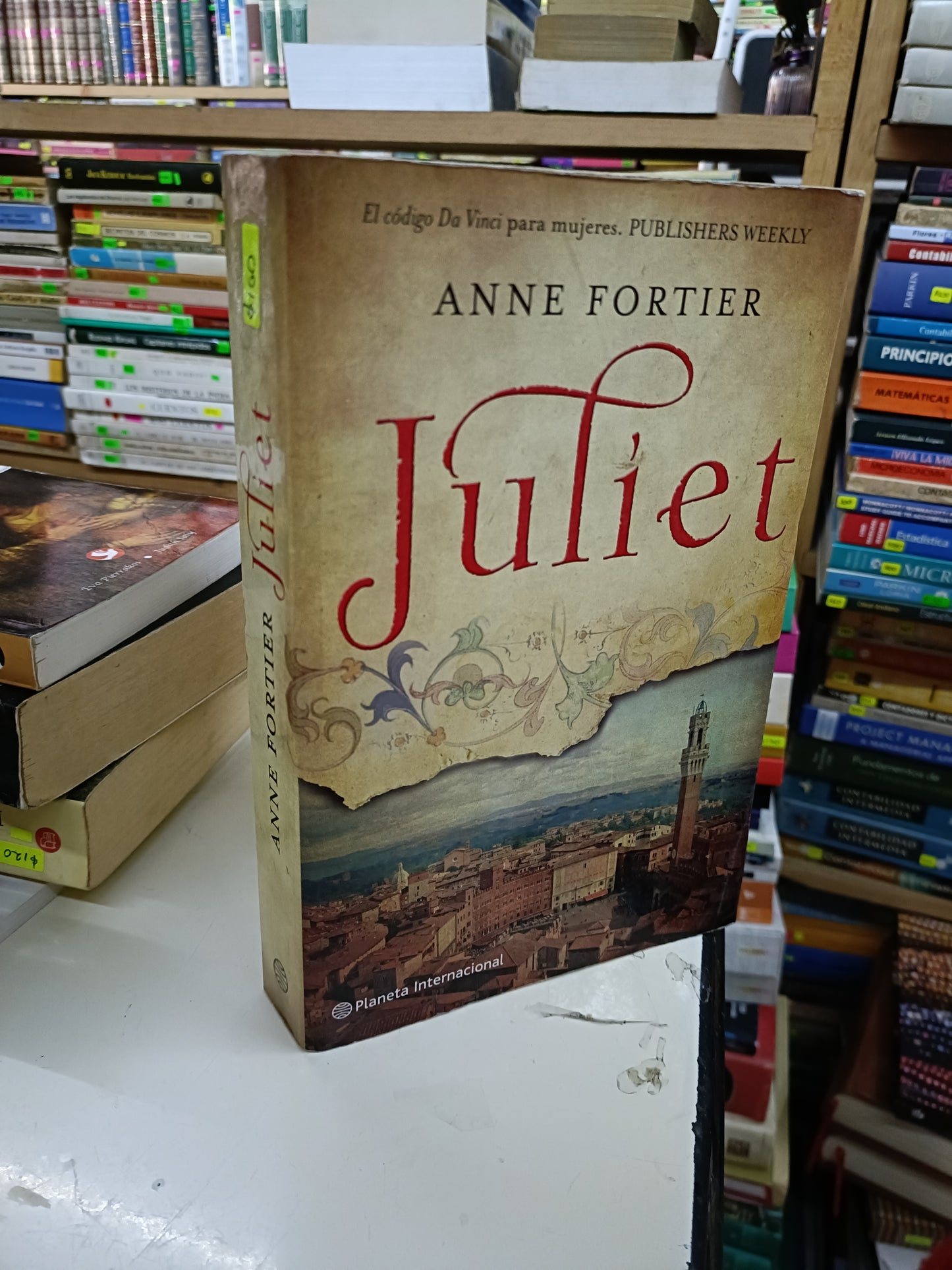 JULIET POR ANNE FORTIER USADO NOVELA LITERARIO 207
