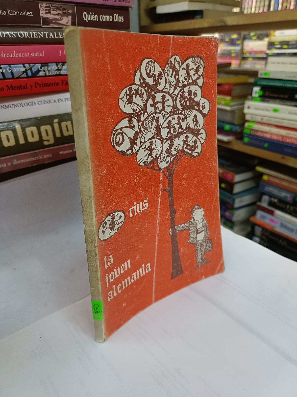 LA JOVEN ALEMANIA POR RIUS USADO NOVELA LITERARIO 207