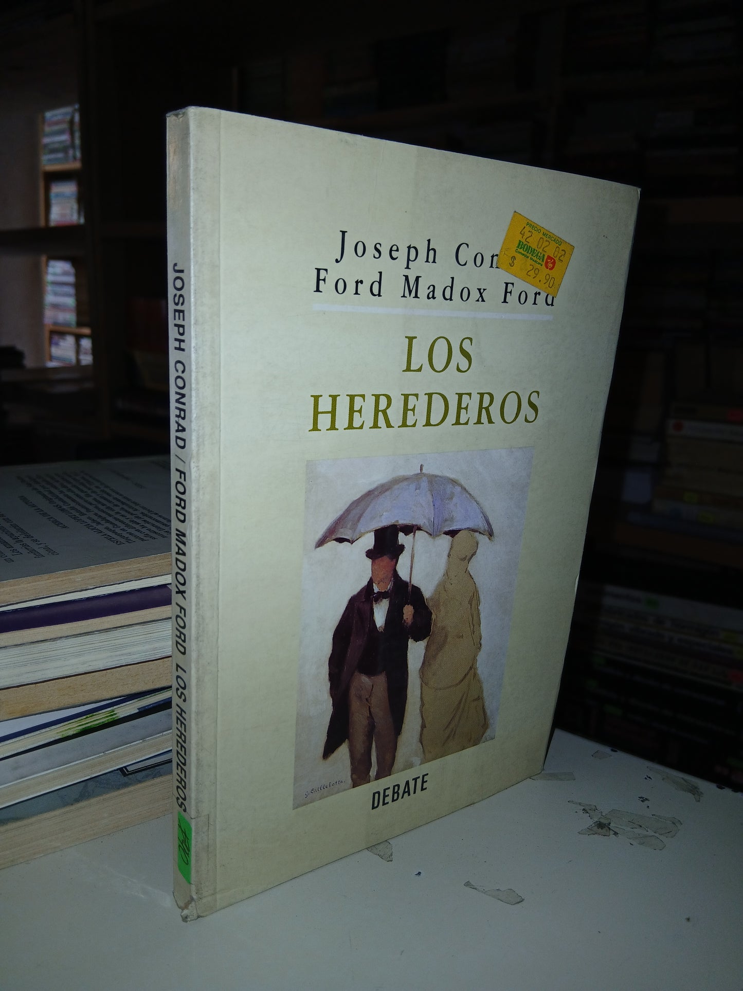 LOS HEREDEROS POR JOSEPH CONRAD Y FORD MADOX FORD USADO NOVELA LITERARIO 207