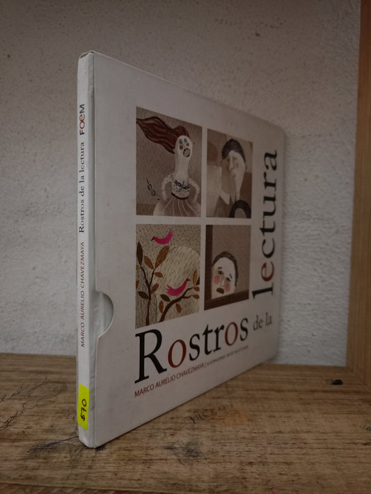 ROSTROS DE LA LECTURA POR MARCO AURELIO CHÁVEZMAYA USADO NOVELA LITERARIO 305