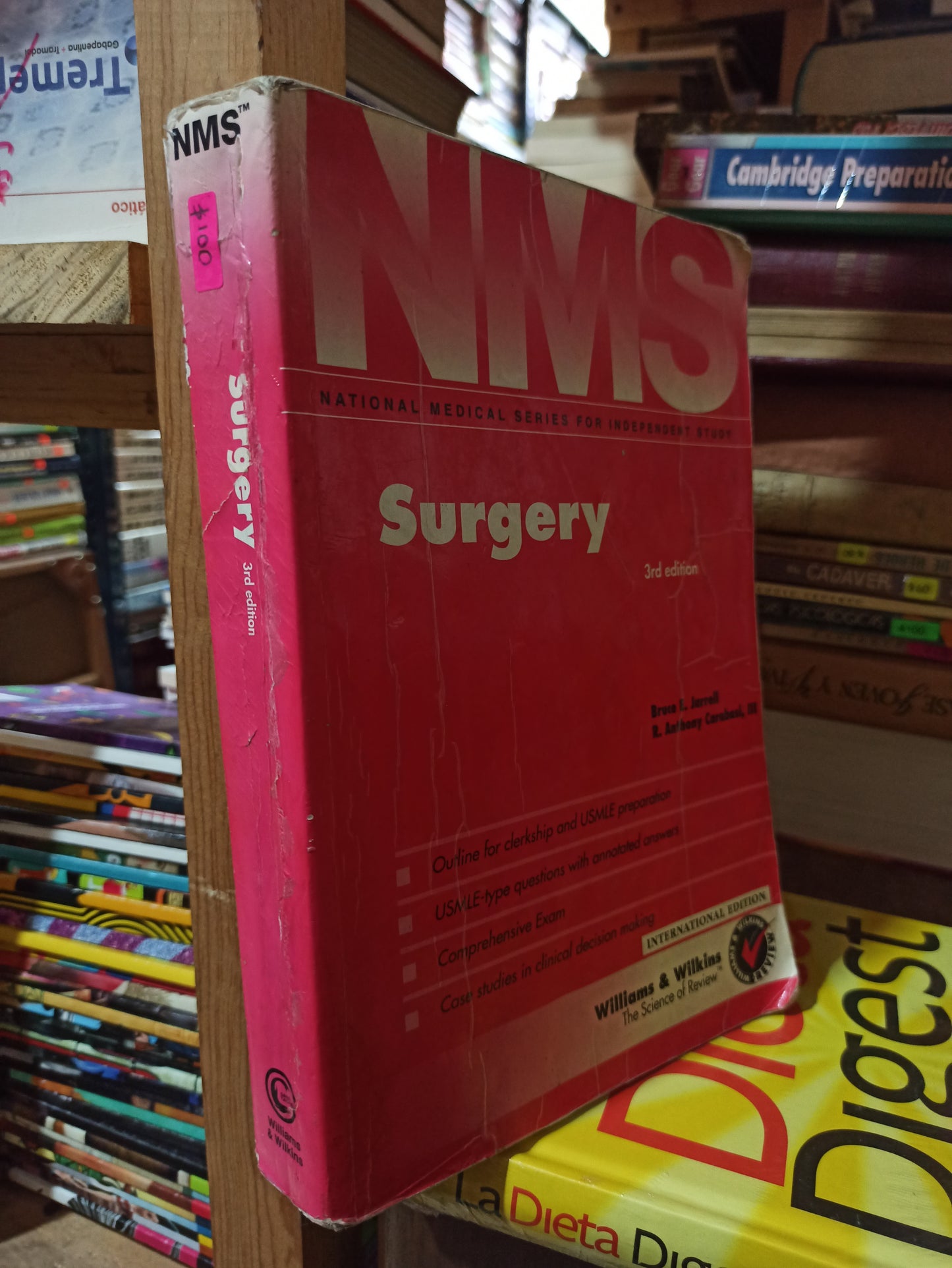 SURGERY 3RA EDICIÓN POR BRUCE E. JARREL USADO SALUD ALDAMA