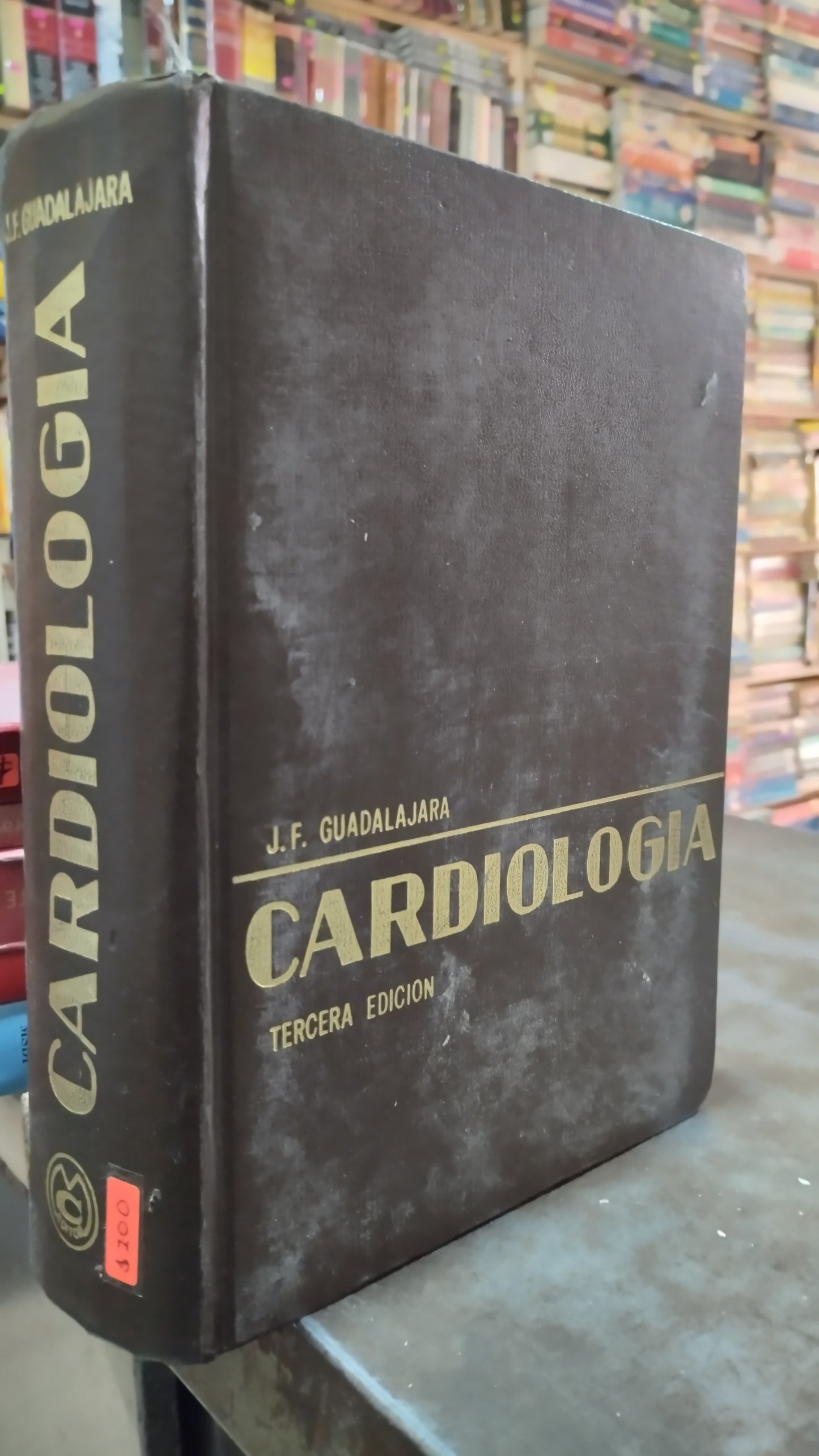 CARDIOLOGIA POR J F GUADALAJARA LIBRO USADO SALUD ALDAMA