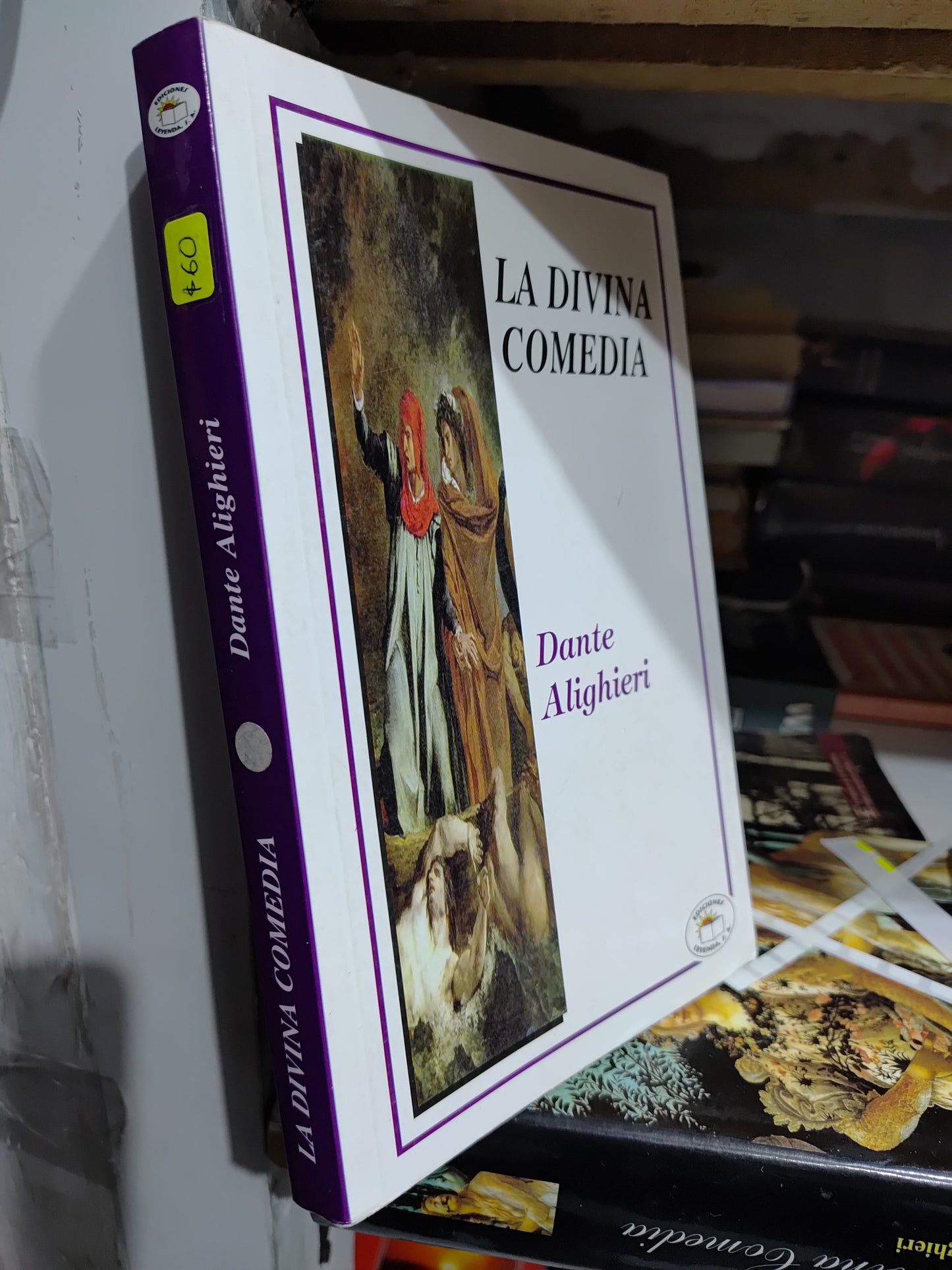 LA DIVINA COMEDIA POR DANTE ALIGHIERI USADO NOVELAS JUAREZ