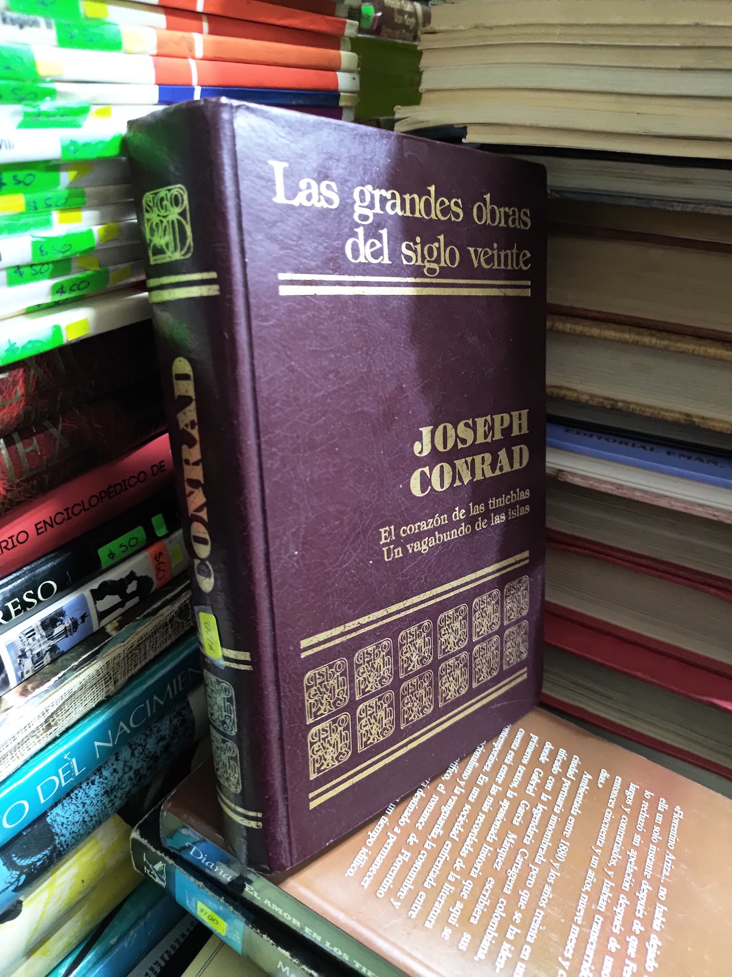 LAS GRANDES OBRAS DEL SIGLO VEINTE POR JOSEPH CONRAD USADO NOVELAS JUAREZ 507