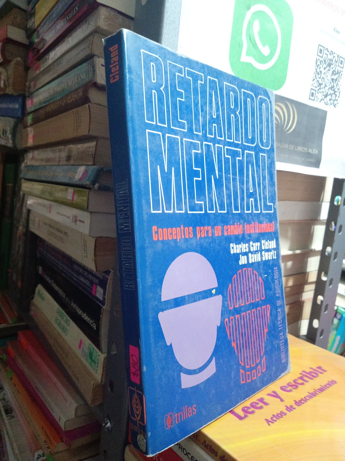 RETARDO MENTAL CONCEPTOS PARA UN CAMBIO INSTITUCIONAL POR CHARLES CARR CLELAND USADO EDUCACION JUAREZ