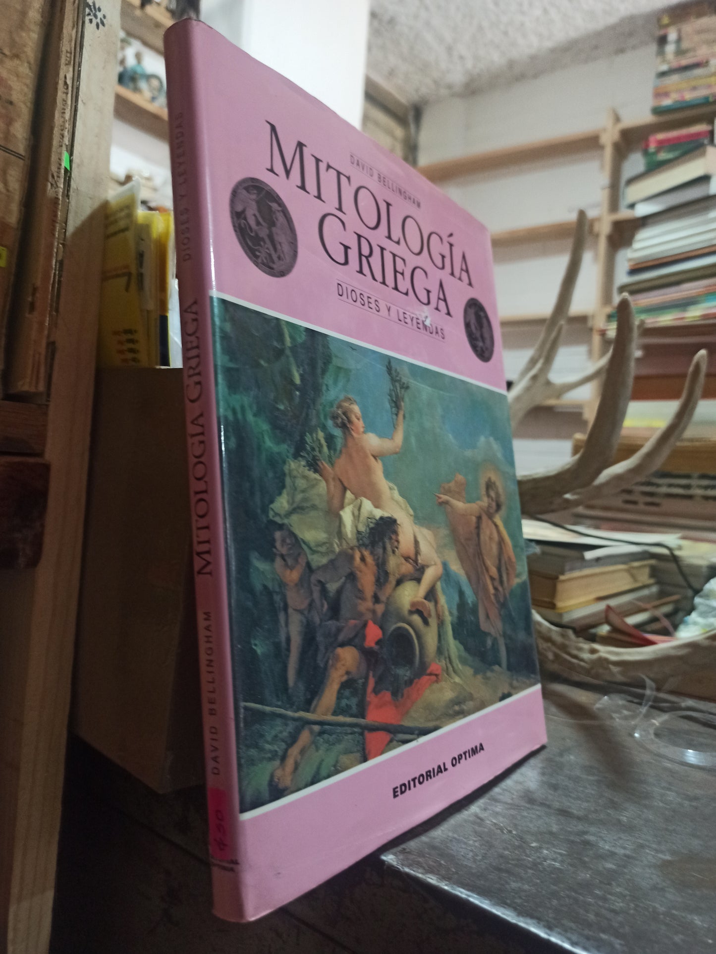 MITOLOGIA GRIEGA POR DAVID BELLINGHAM USADO HOSTORIA ALDAMA