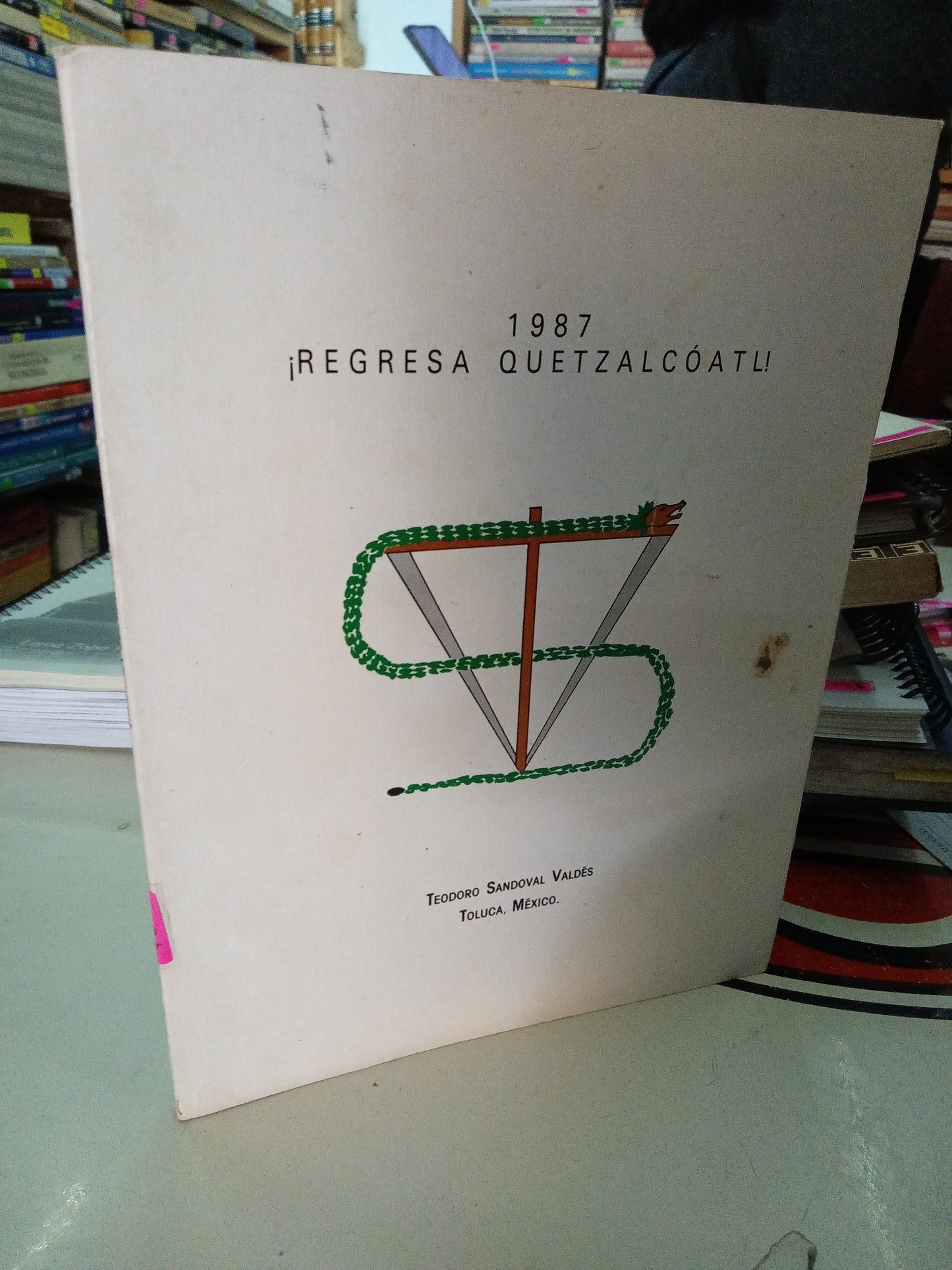 REGRESA QUETZALCOATL 1987 POR TEODORO SANDOVAL VALDEZ USADO HISTORIA ALDAMA