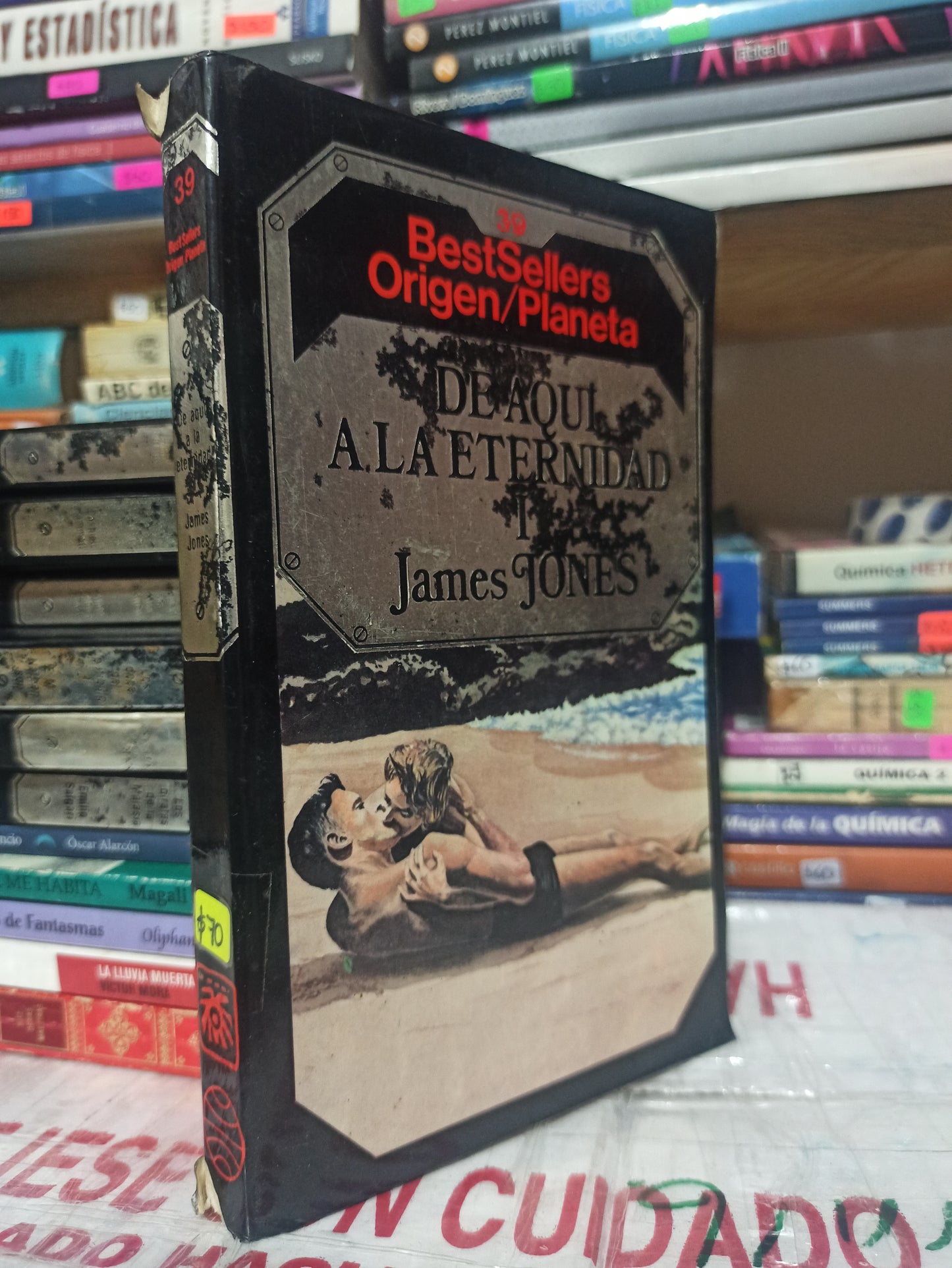 DE AQUÍ A LA ETERNIDAD #39 POR JAMES JONES USADO NOVELAS JUÁREZ