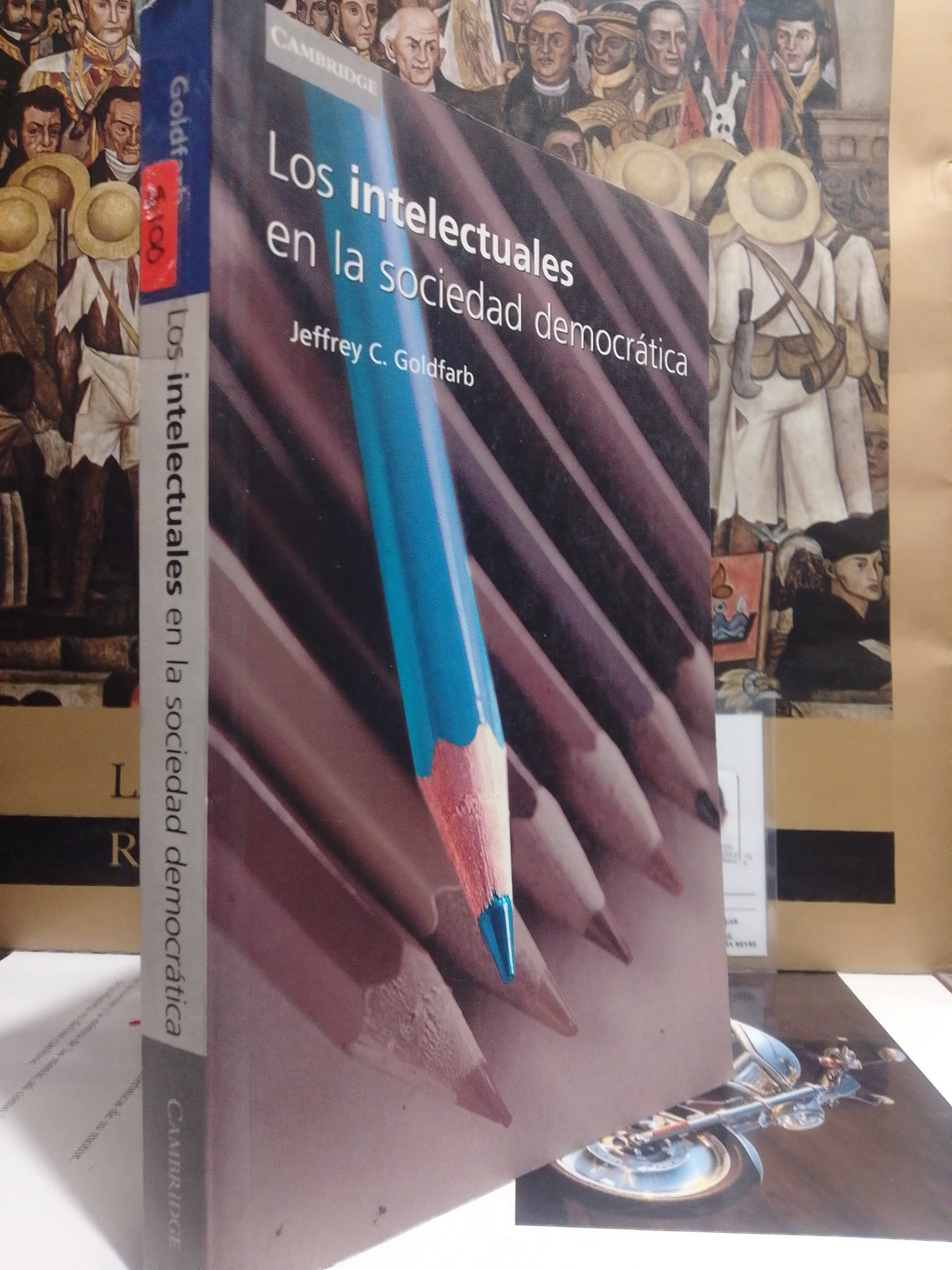 LOS INTELECTUALES EN LA SOCIEDAD DEMOCRATICA POR JEFFREY C. GOLDFARD USADO POLITICA JUAREZ