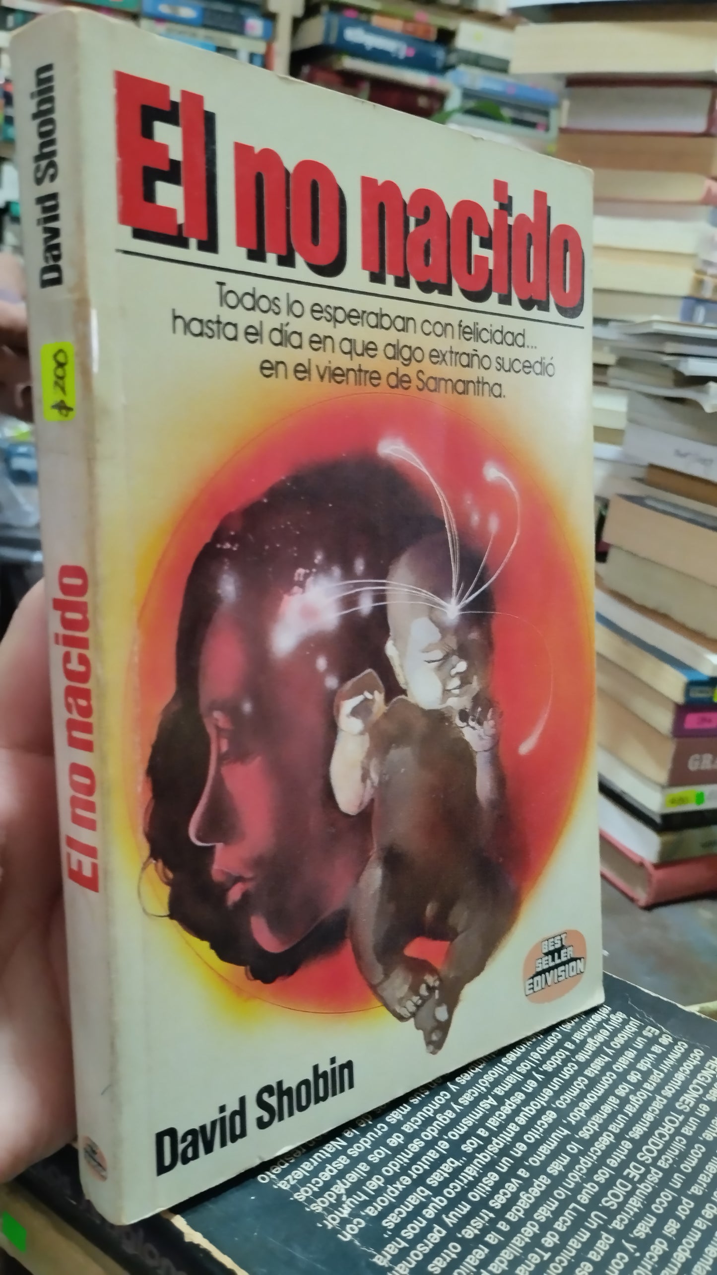 EL NO NACIDO POR DAVID SHOBIN LIBRO USADO ANTIGUO ALDAMA