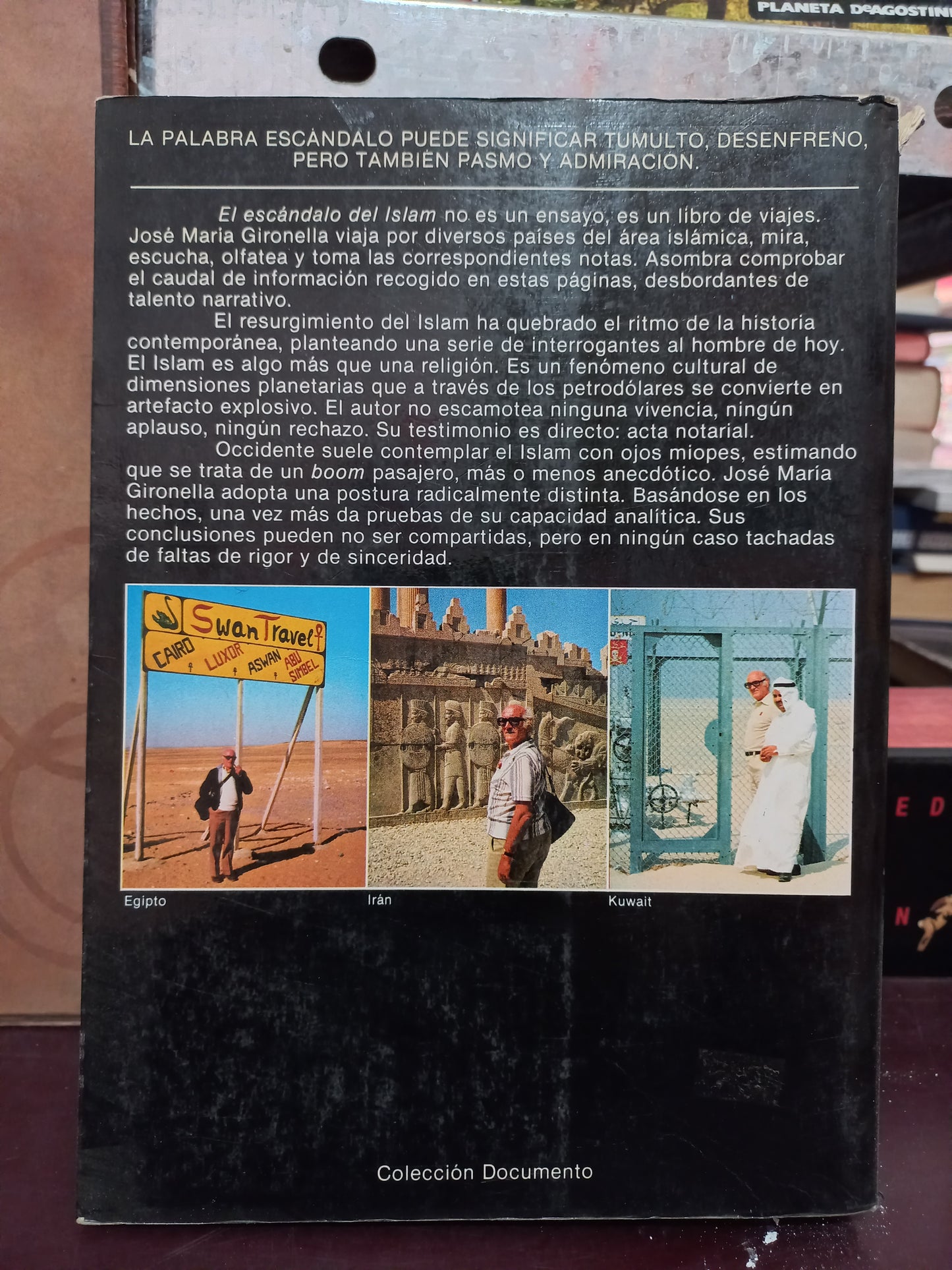 EL ESCÁNDALO DEL ISLAM POR JOSÉ MARÍA GIRONELLA USADO POLÍTICA LITERARIO 305