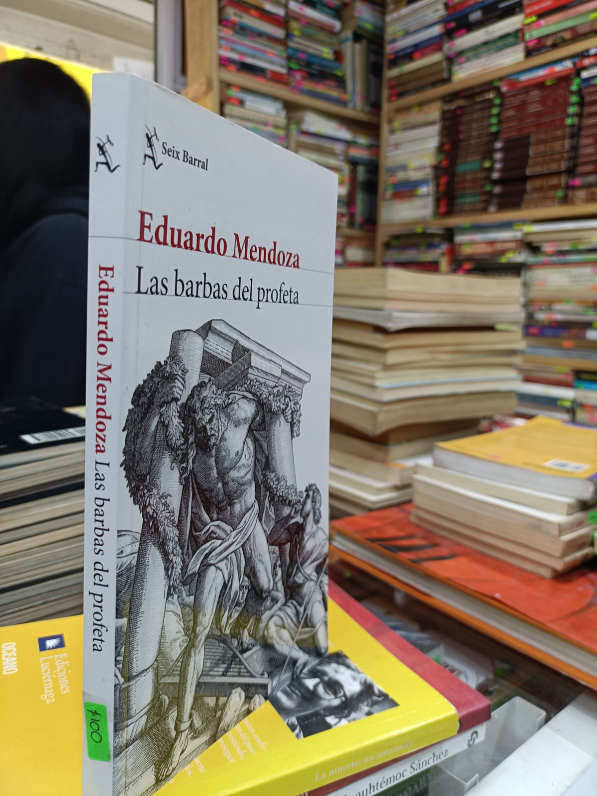 LAS BARBAS DEL PROFETA POR EDUARDO MENDOZA USADO NOVELA JUAREZ 515