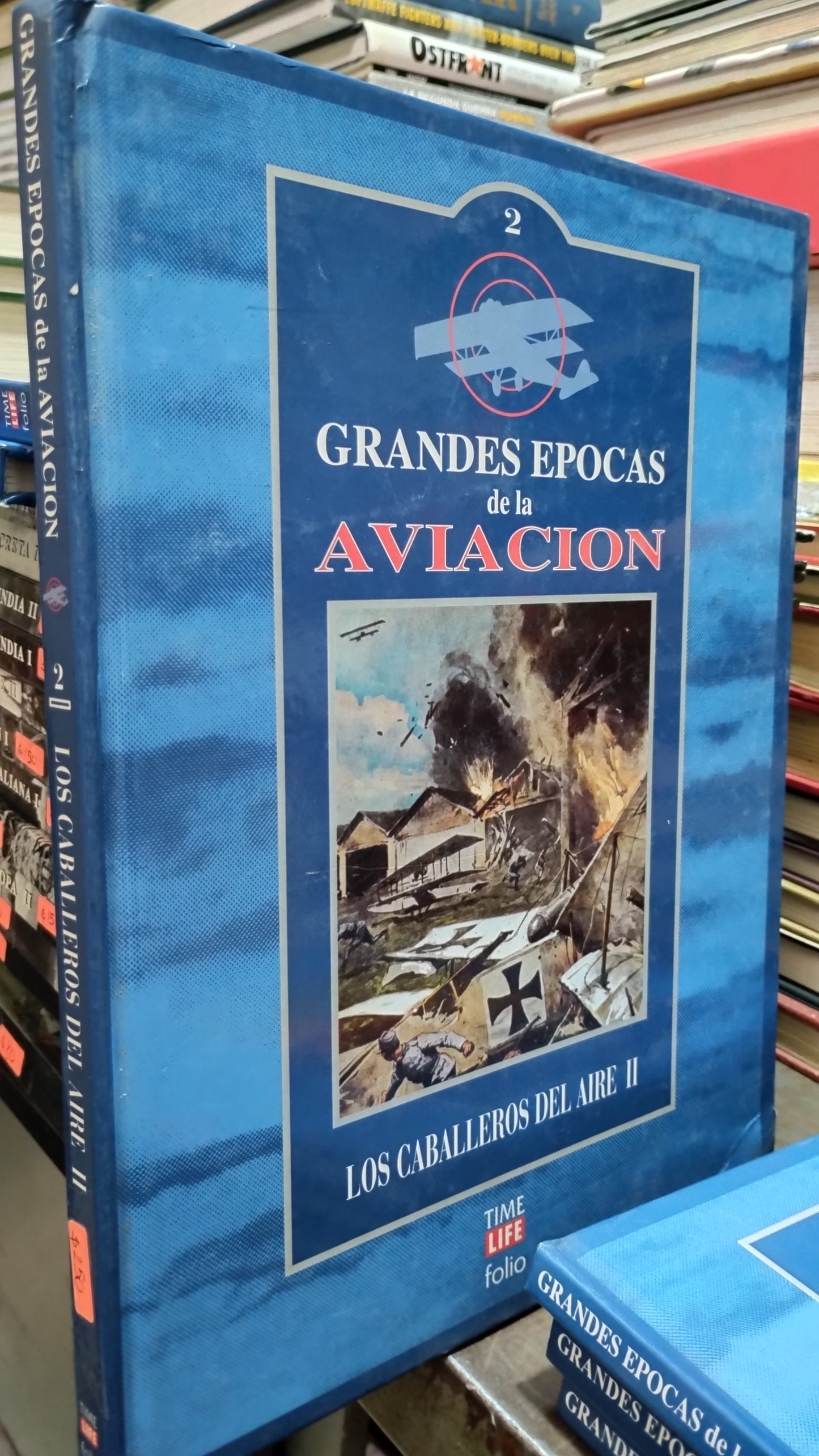 LOS CABALLEROS DEL AIRE II LIBRO USADO HISTORIA ALDAMA