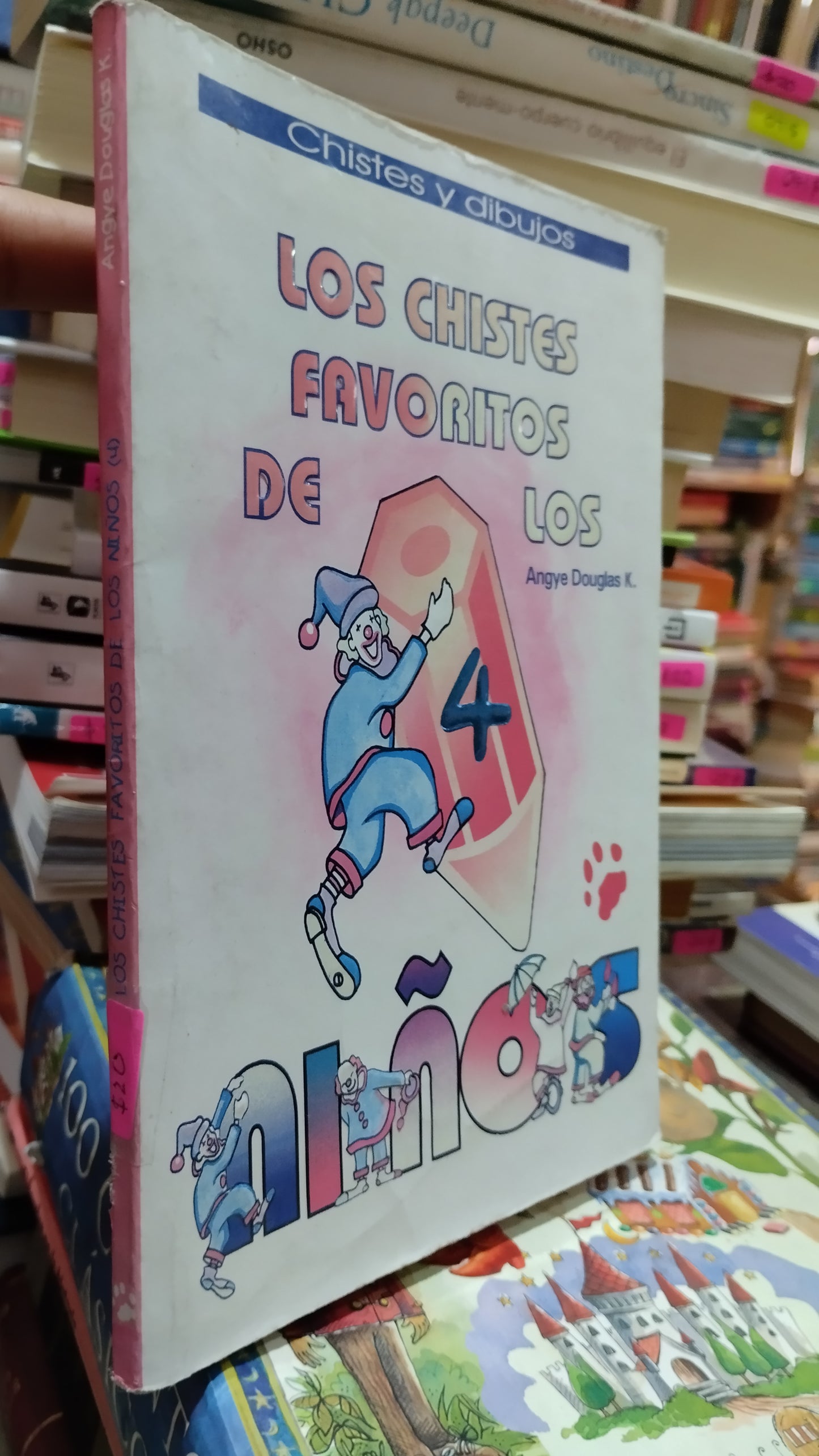 LOS CHISTES FAVORITOS DE LOS NIÑOS 4 LIBRO USADO INFANTIL ALDAMA
