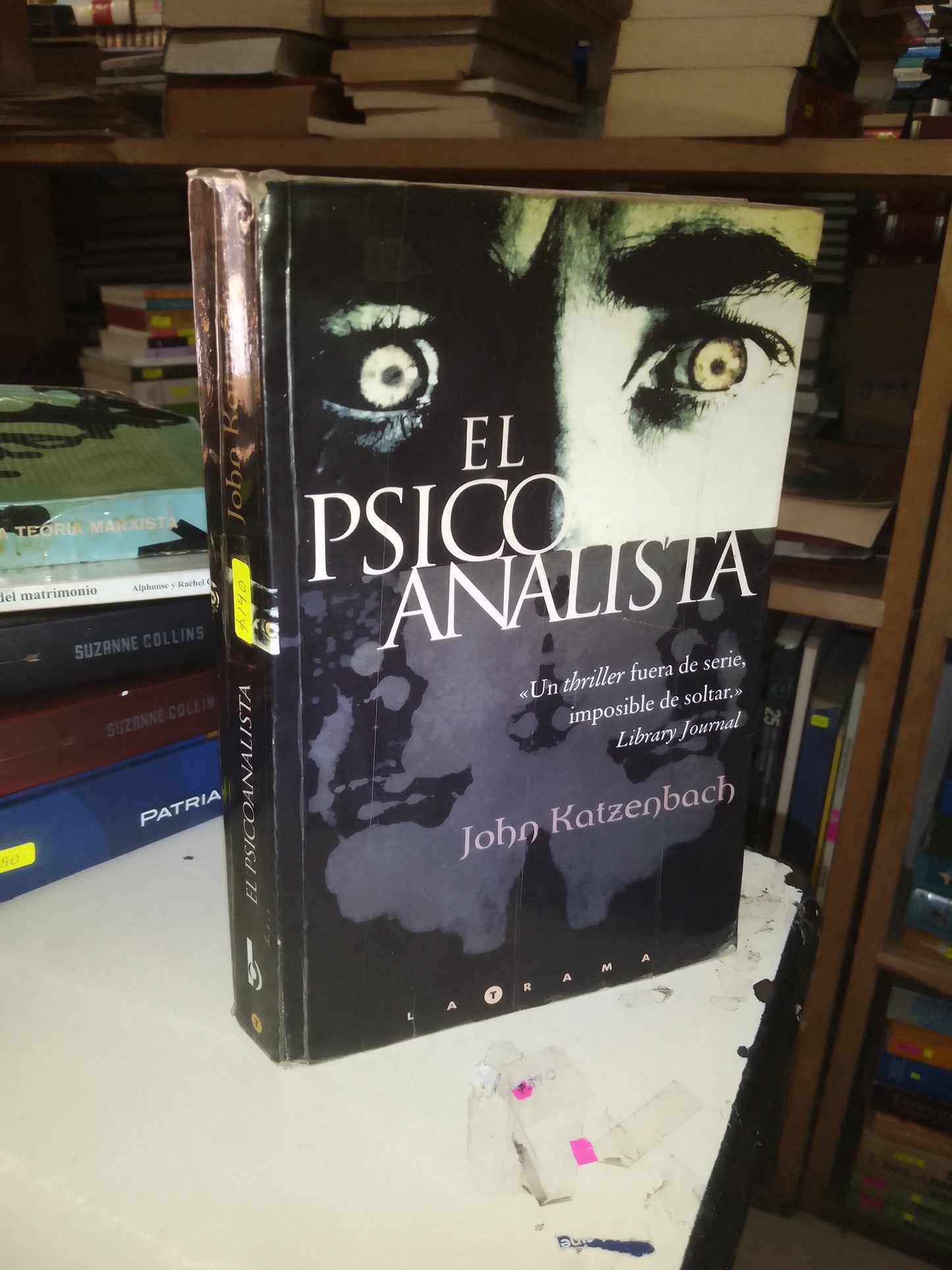 EL PSICOANALISTA POR JOHN KATZENBACH USADO NOVELA LITERARIO 207