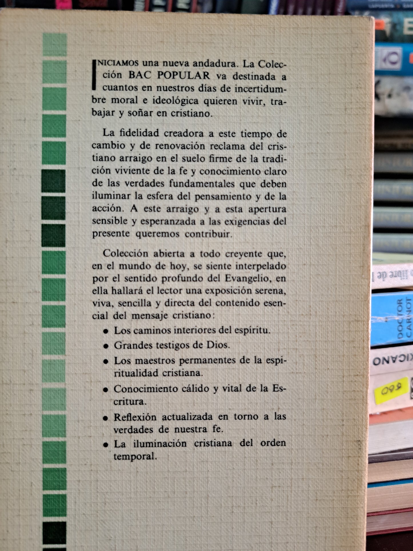 ALGUNAS CUESTIONES DE ÉTICA SEXUAL CARD. VOLK, ET. AL  USADO PSICOLOGÍA LITERARIO 305
