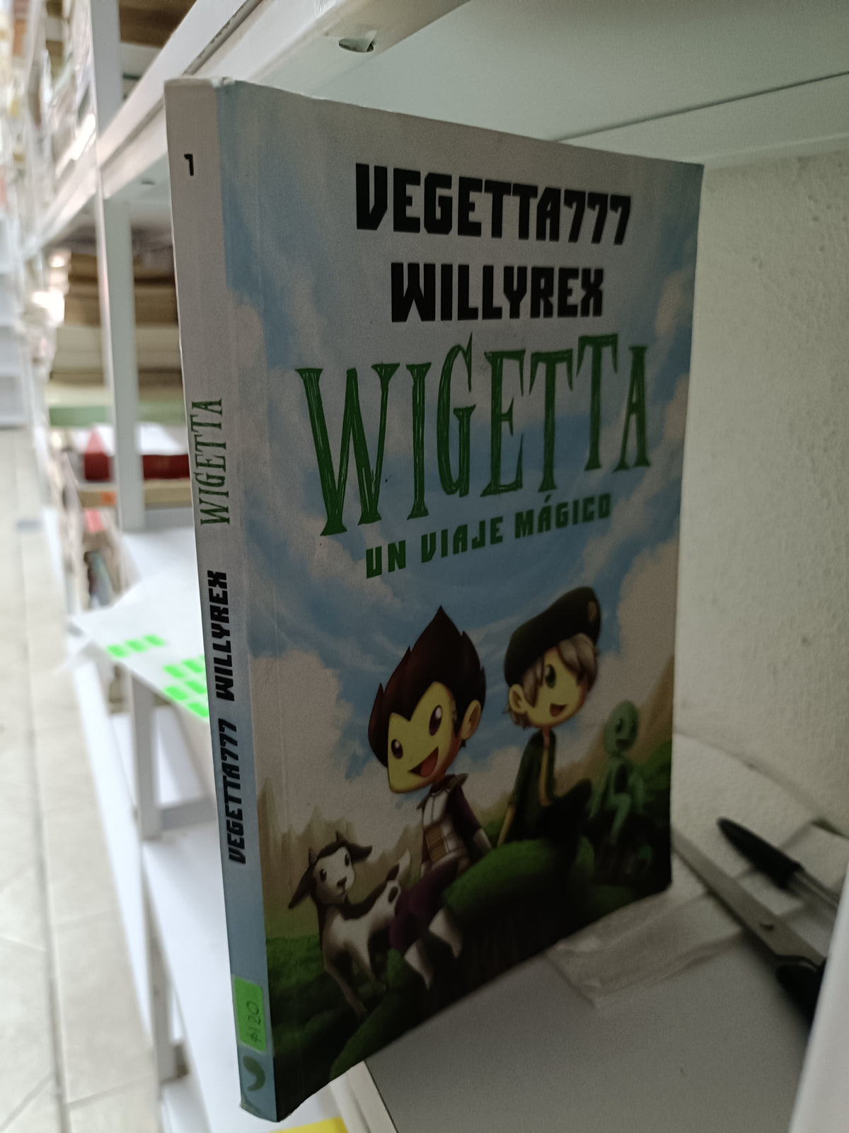 WIGETTA UN VIAJE MAGICO POR VEGETTA777 WILLYREX USADO INFANTIL JUAREZ 515