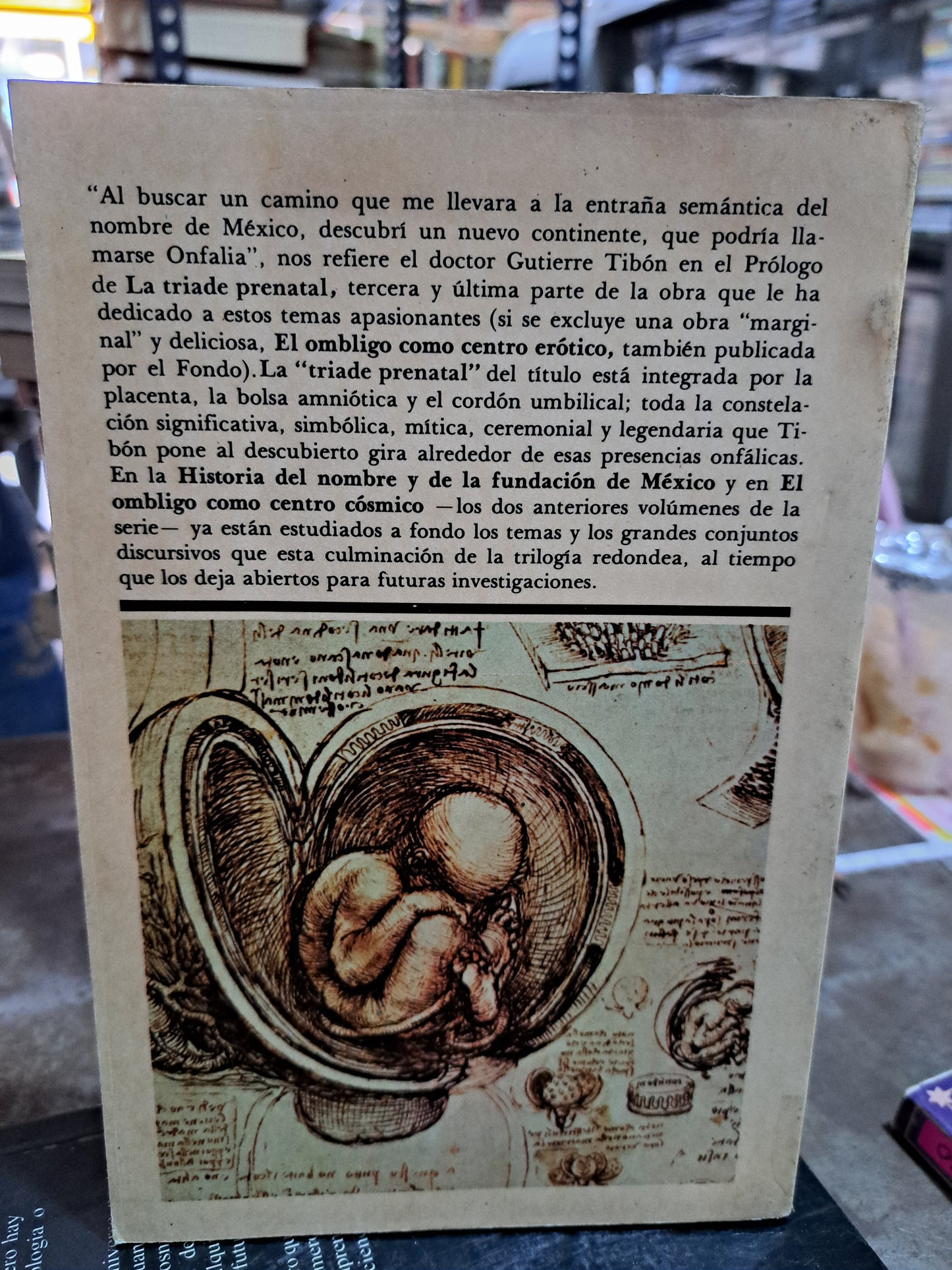 LA TRIADE PRENATAL GUTIERRE TIBON USADO ESOTERISMO ALDAMA