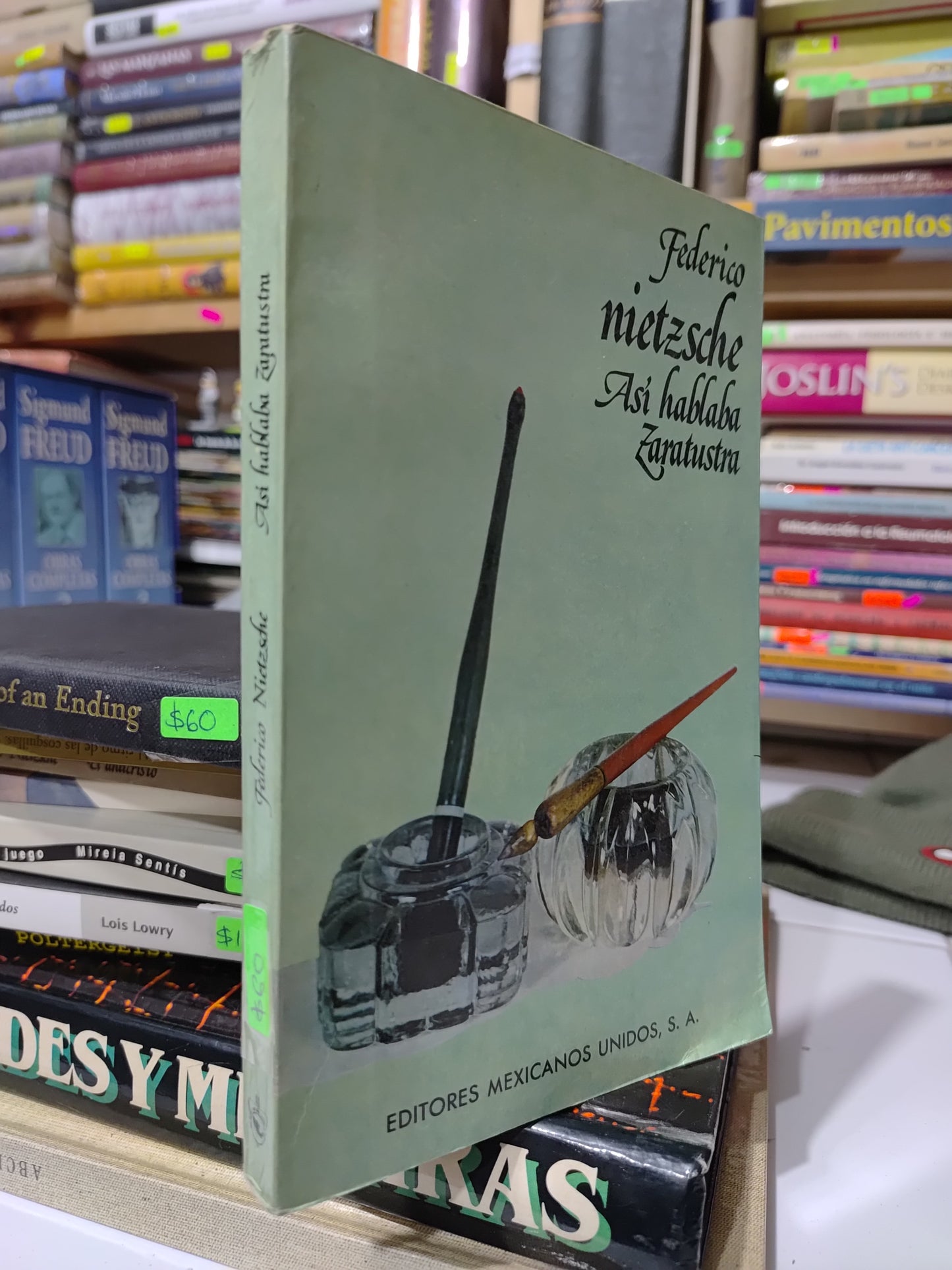 ASI HABLABA ZARATUSTRA POR FEDERICO NIETZCHE USADO NOVELAS JUAREZ
