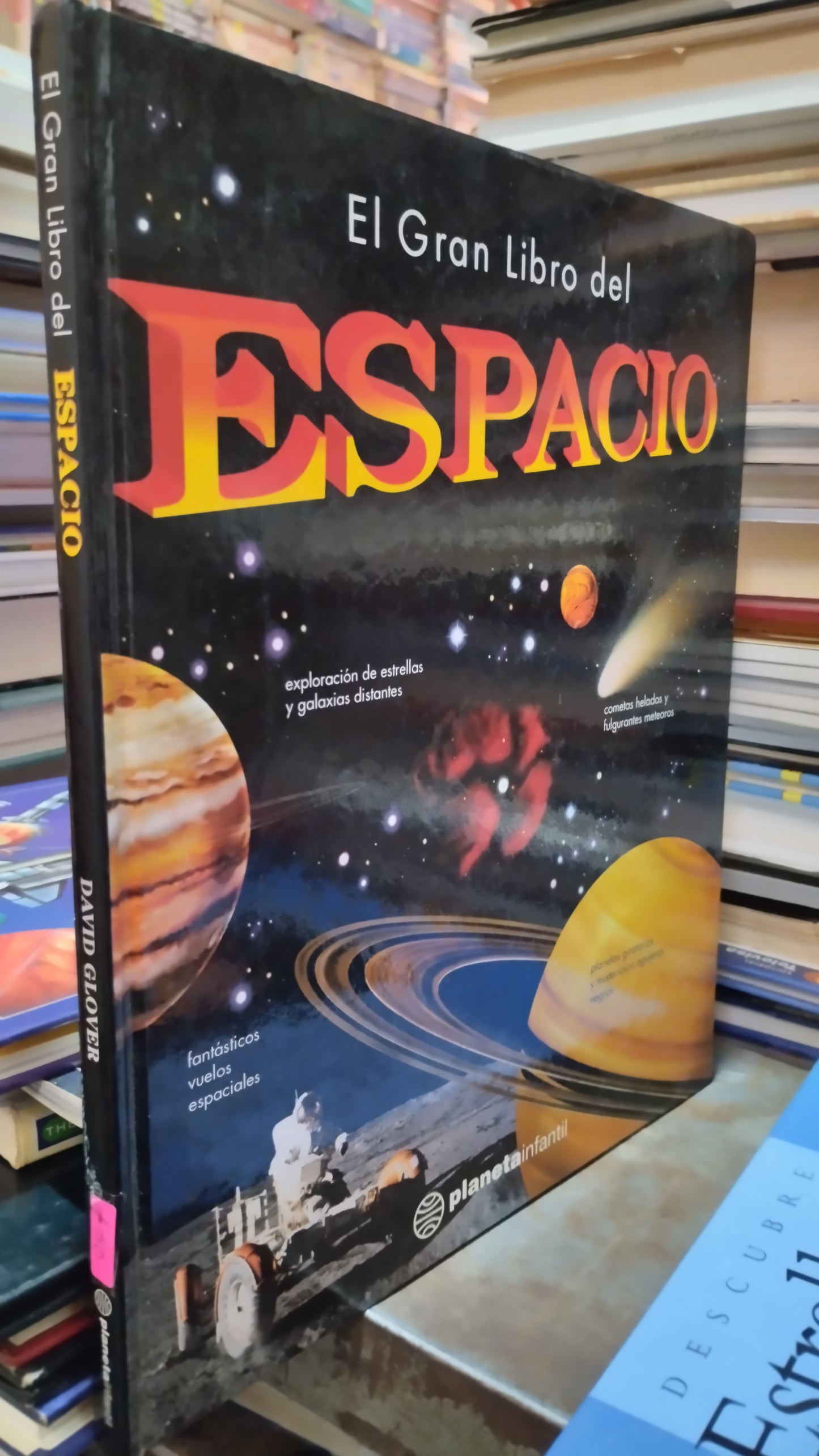 EL GRAN LIBRO DEL ESPACIO POR DAVID GLOVER LIBRO USADO CIENCIA ALDAMA